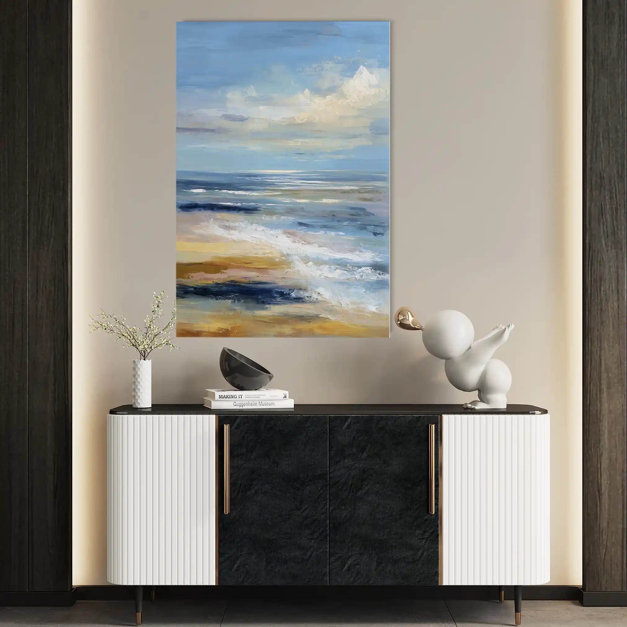 Abstract 2009 Canvas Art 60 x 40 cm / Stretched on hidden frame