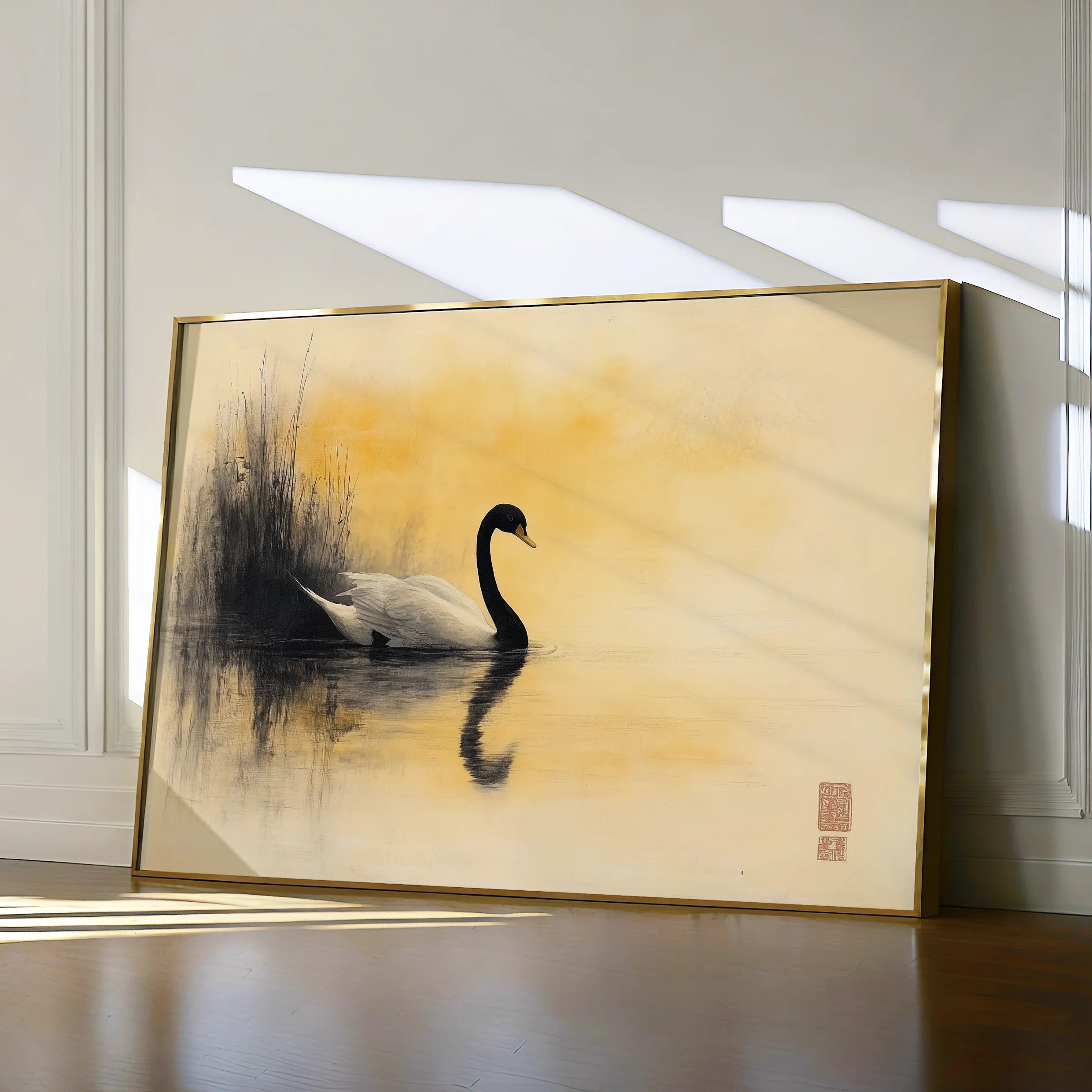 Animals Canvas Wall Art WAD201-AN 90 x 60 cm / Stretched on hidden frame