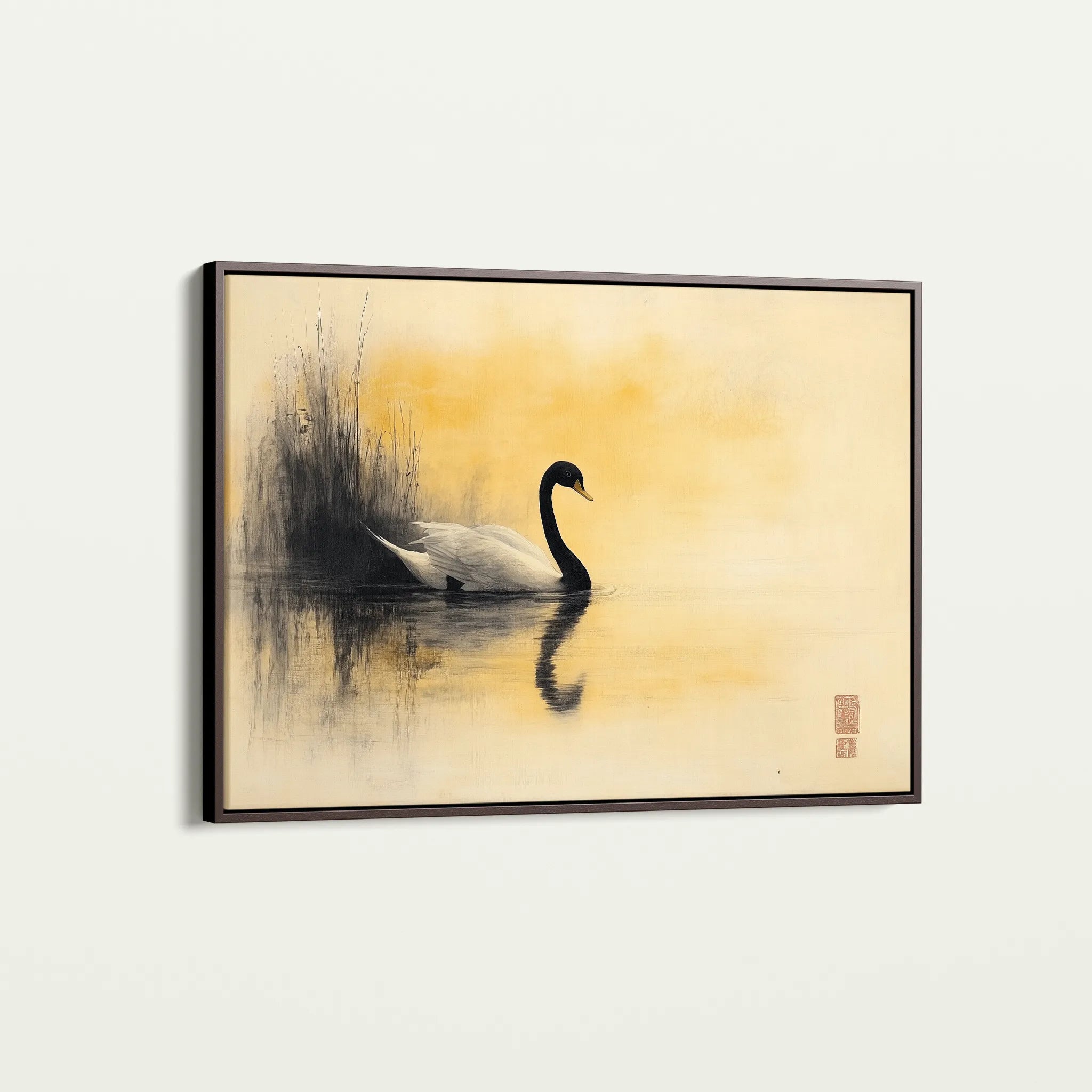 Animals Canvas Wall Art WAD201-AN 90 x 60 cm / Stretched on hidden frame