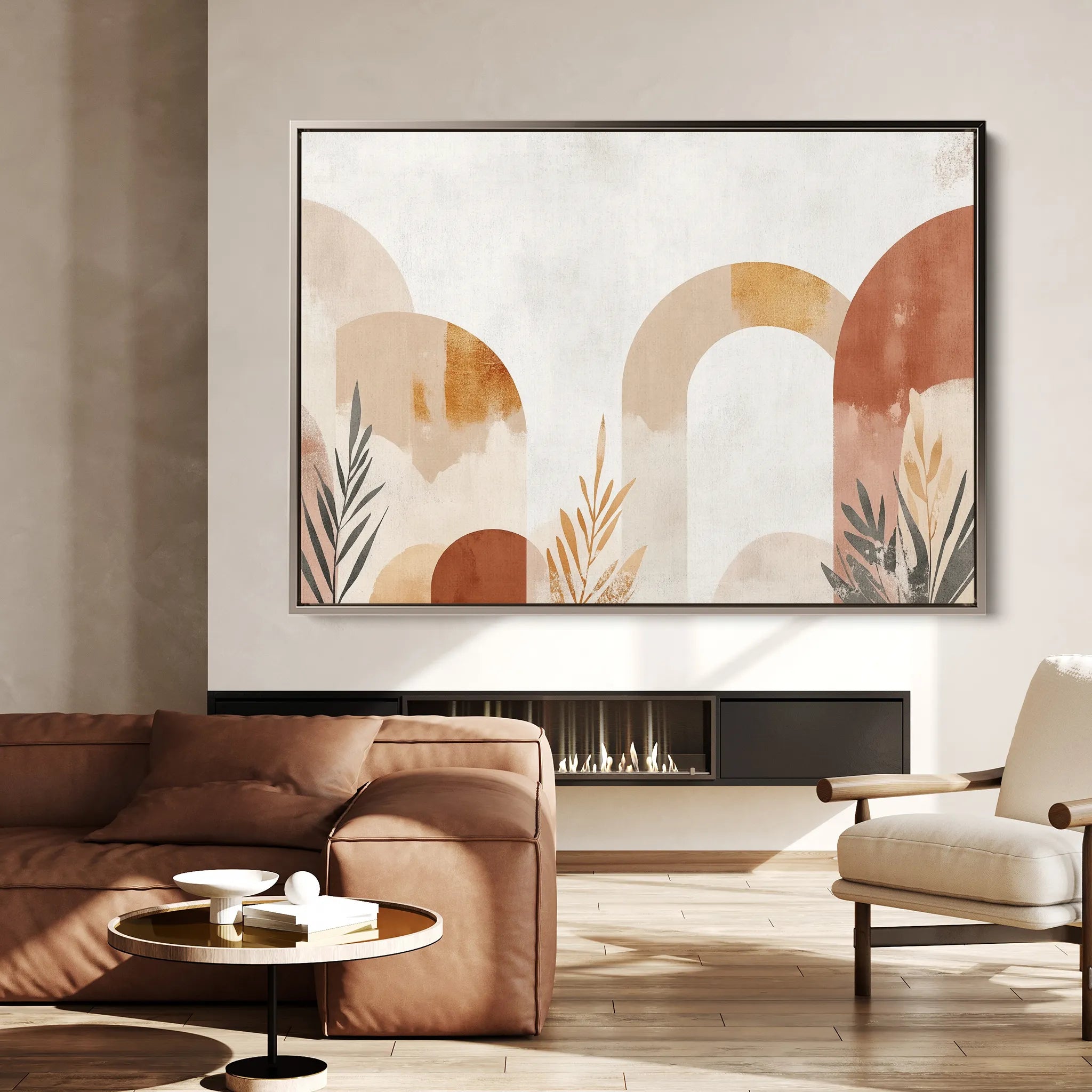 Boho Canvas Wall Art WAD201-BH 90 x 60 cm / Stretched on hidden frame