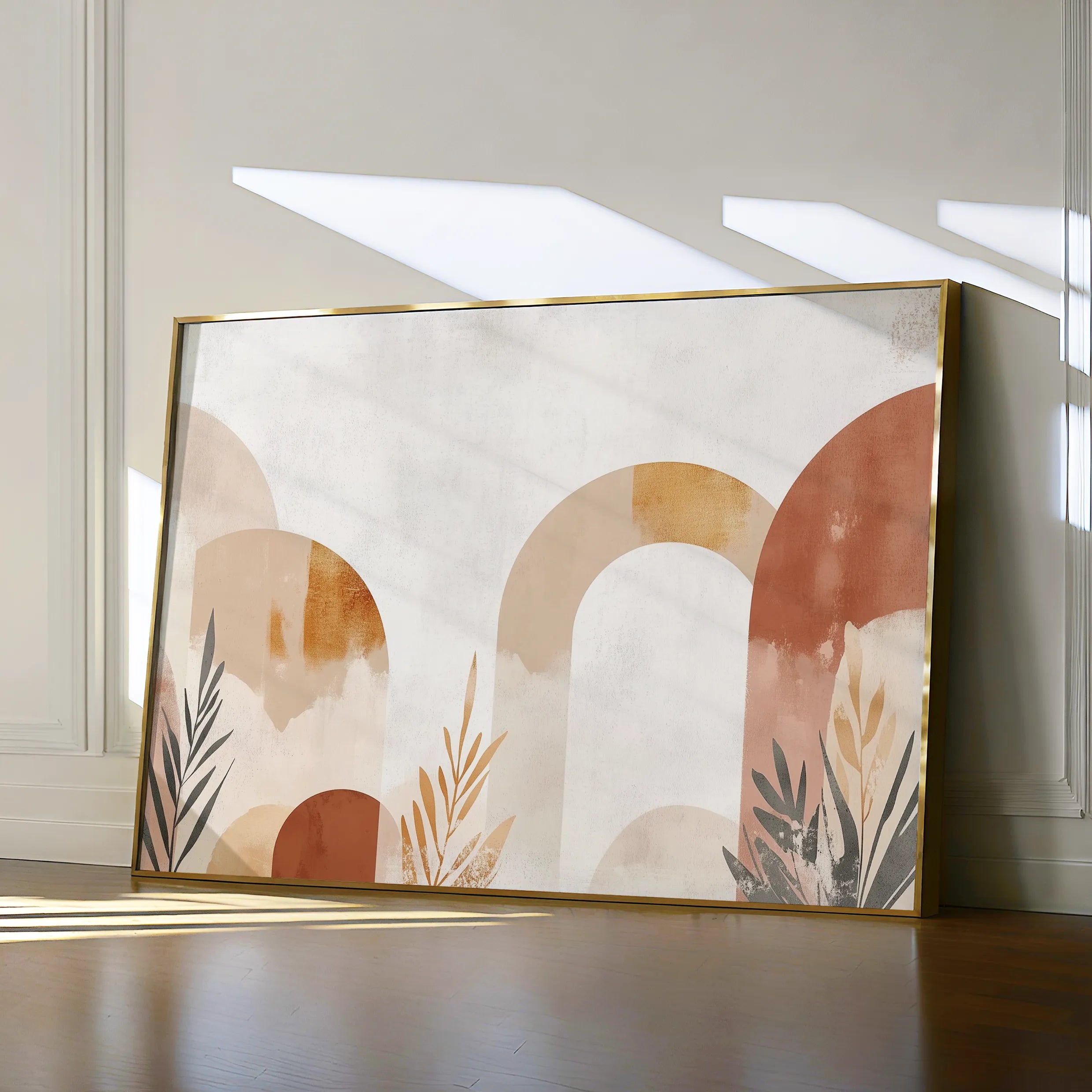 Boho Canvas Wall Art WAD201-BH 90 x 60 cm / Stretched on hidden frame