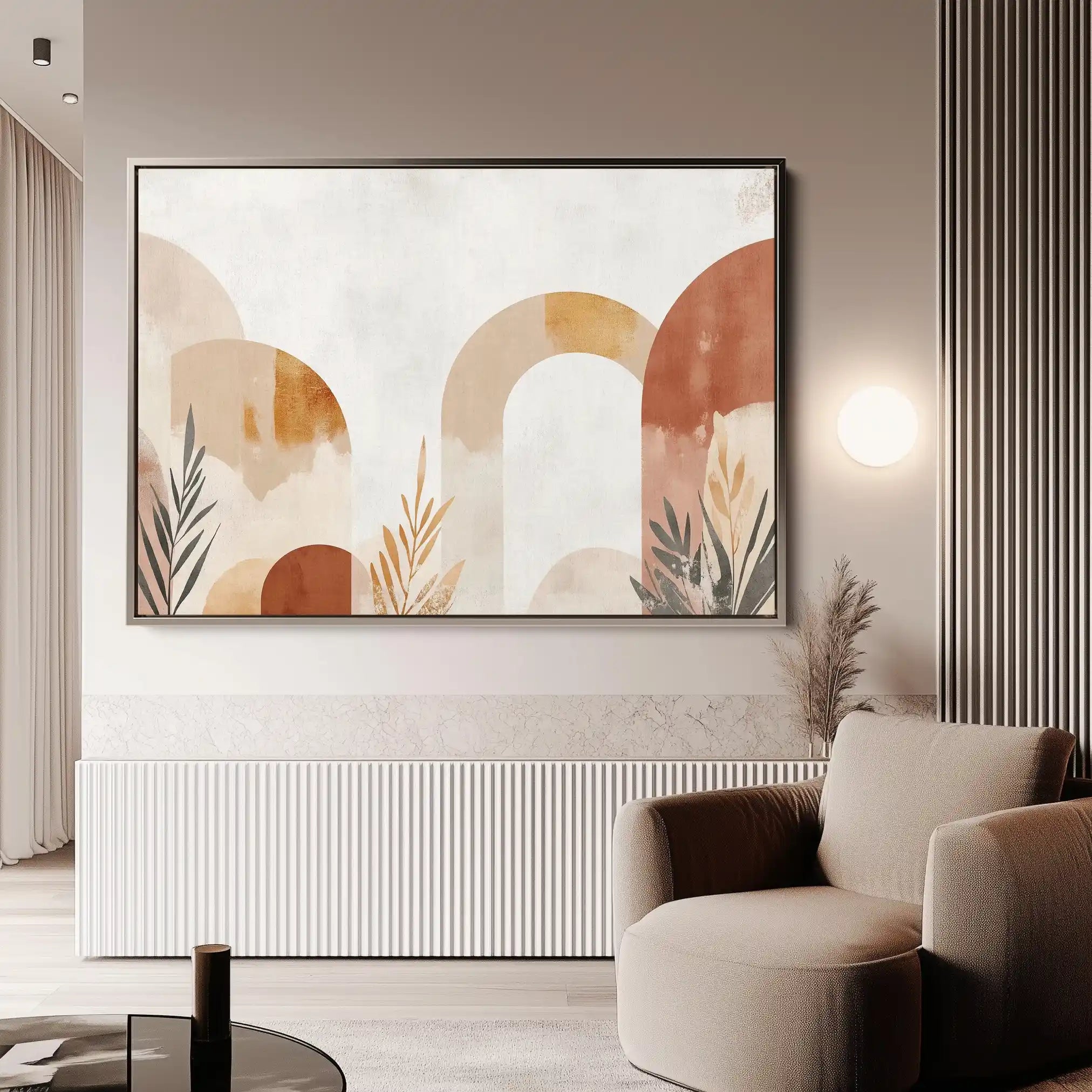 Boho 201 Canvas Art 90 x 60 cm / Stretched on hidden frame