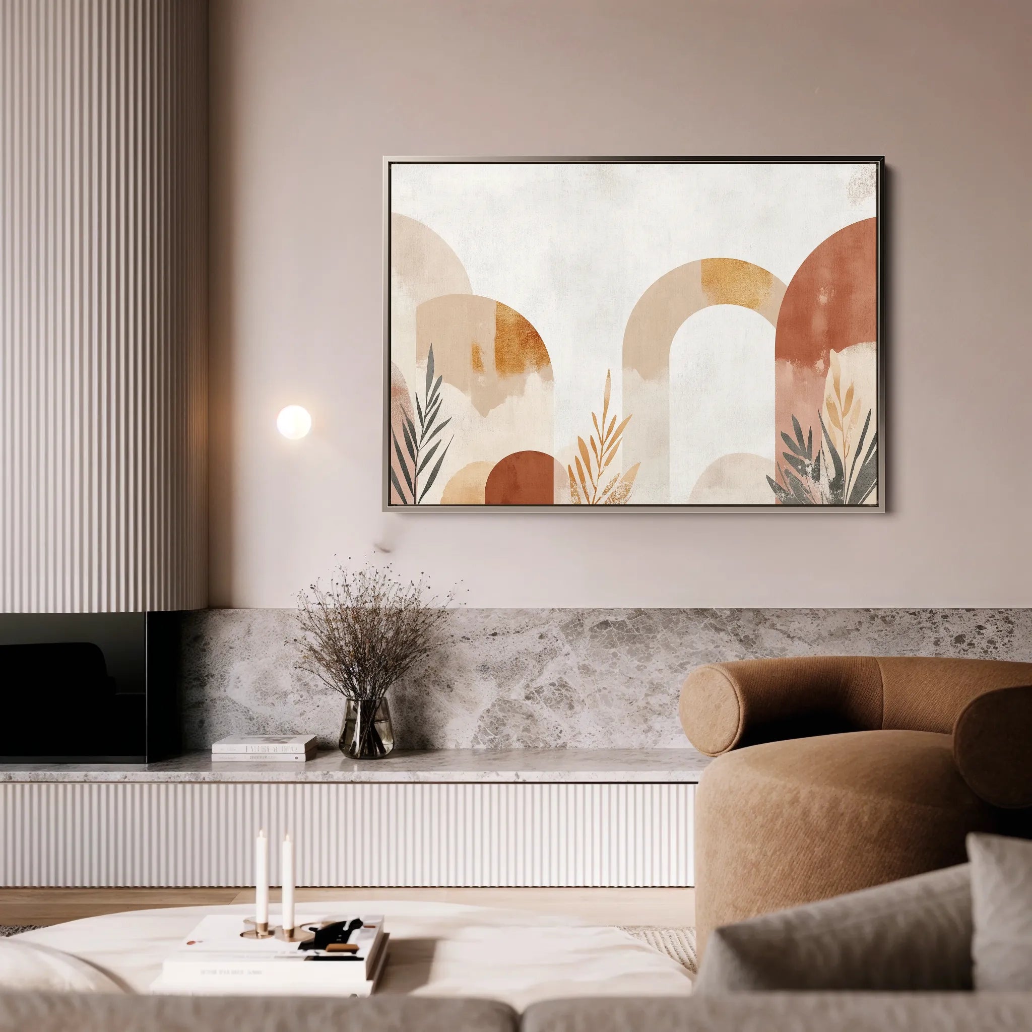 Boho Canvas Wall Art WAD201-BH 90 x 60 cm / Stretched on hidden frame