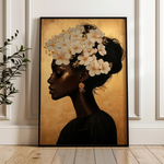 Portrait 201 Canvas Art 90 x 60 cm / Stretched on hidden frame