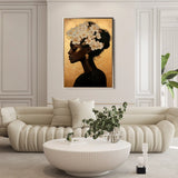 Portrait 201 Canvas Art 90 x 60 cm / Stretched on hidden frame