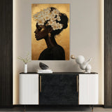 Portrait 201 Canvas Art 90 x 60 cm / Stretched on hidden frame
