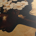 Portrait 201 Canvas Art 90 x 60 cm / Stretched on hidden frame