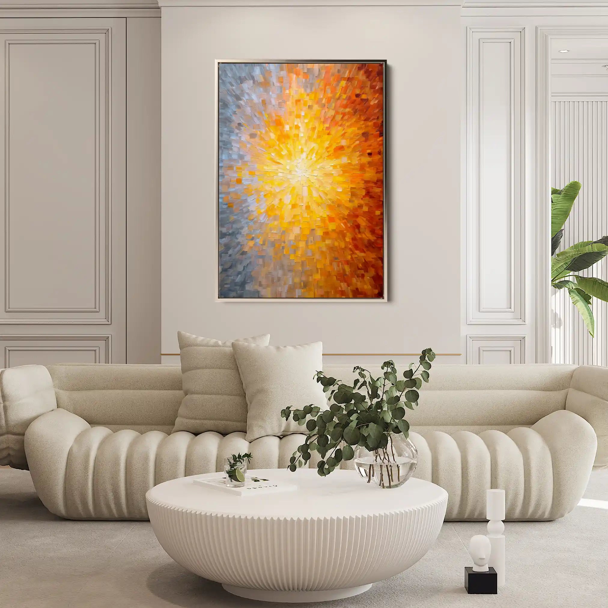 Abstract 2013 Canvas Art 60 x 40 cm / Stretched on hidden frame