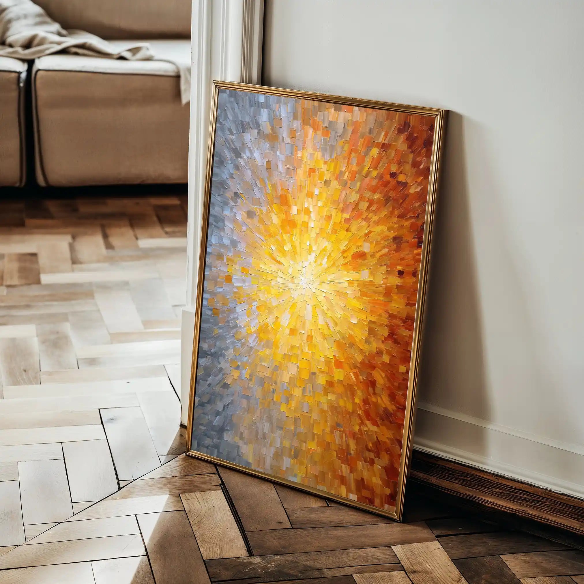 Abstract 2013 Canvas Art 60 x 40 cm / Stretched on hidden frame