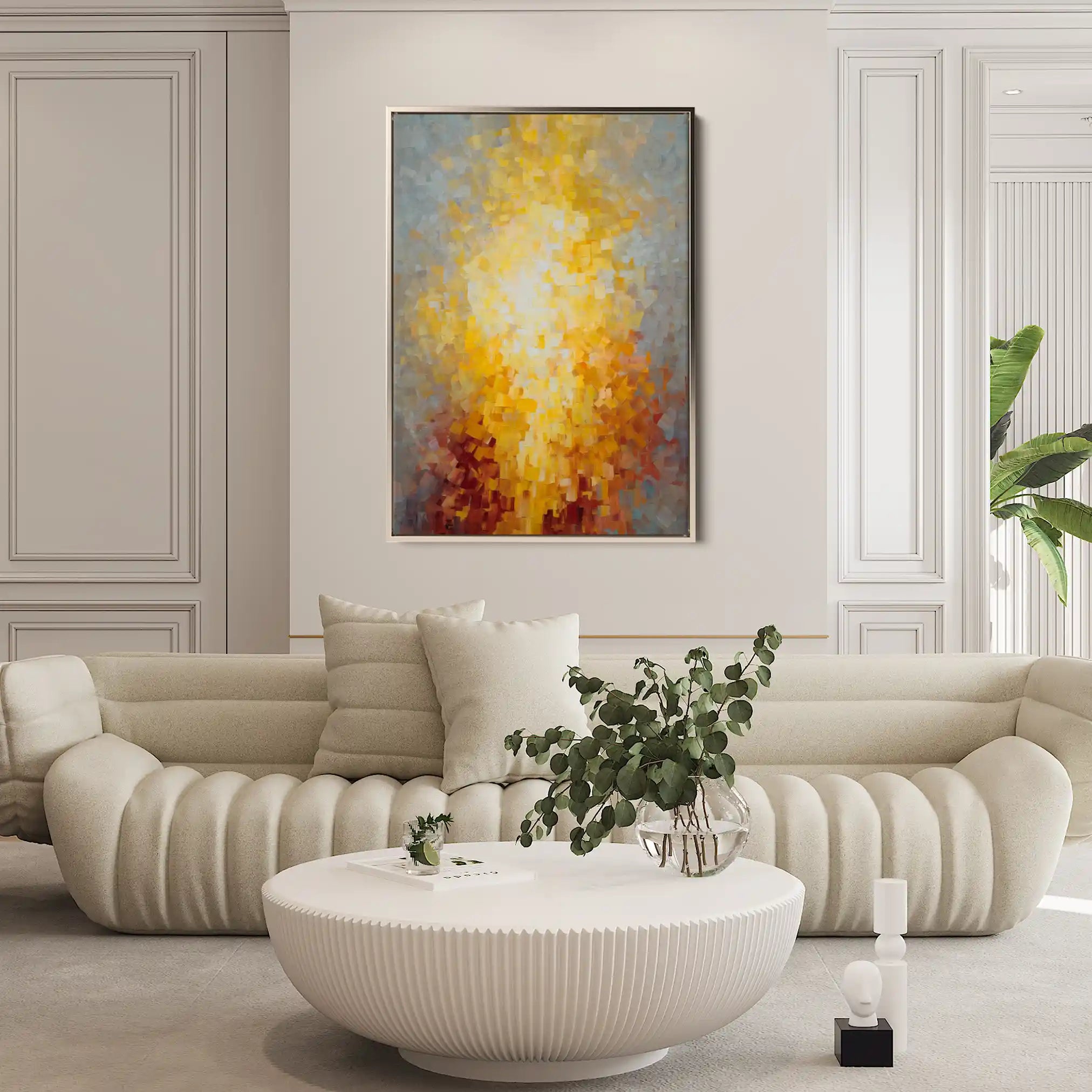 Abstract 2014 Canvas Art 60 x 40 cm / Stretched on hidden frame