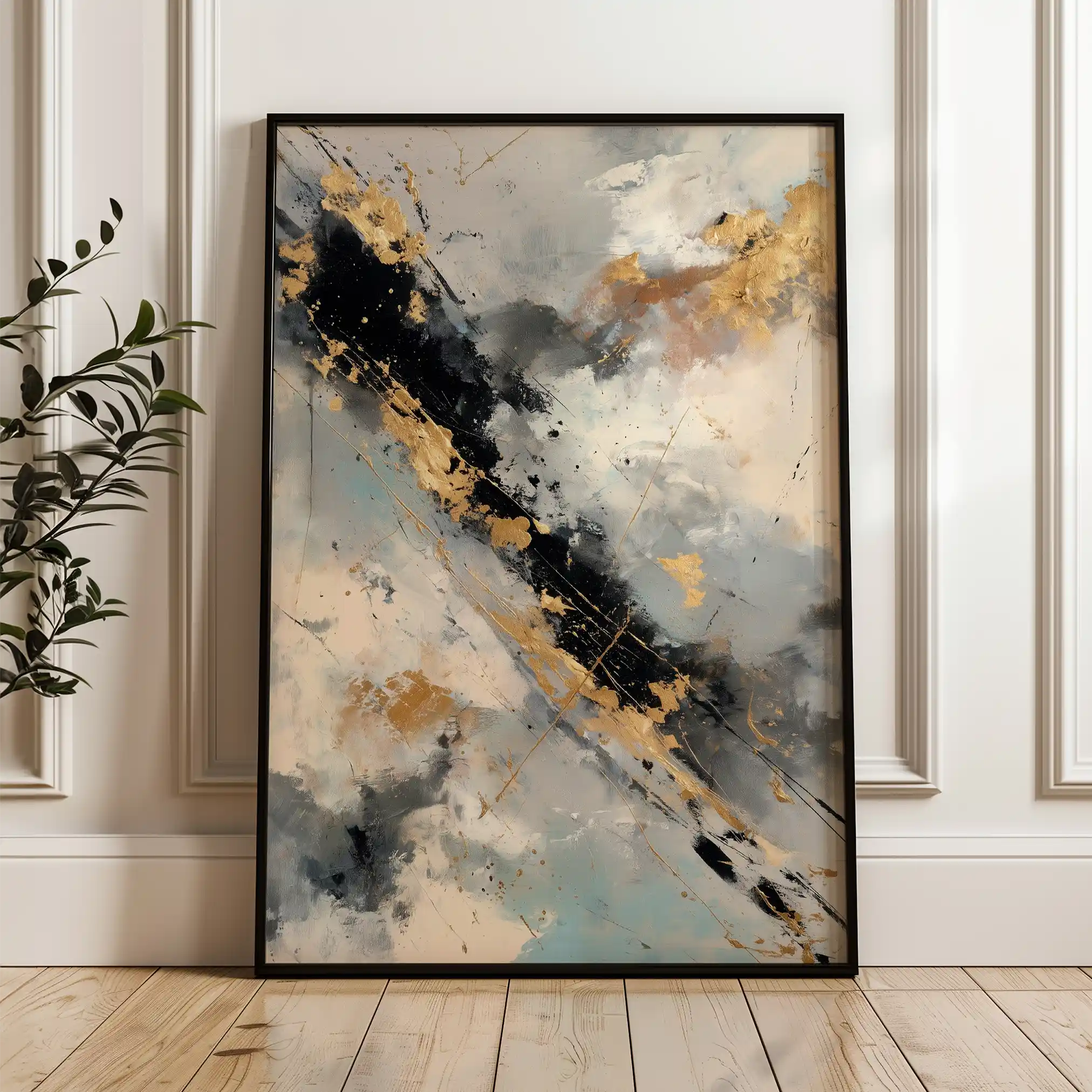Abstract 2015 Canvas Art 60 x 40 cm / Stretched on hidden frame