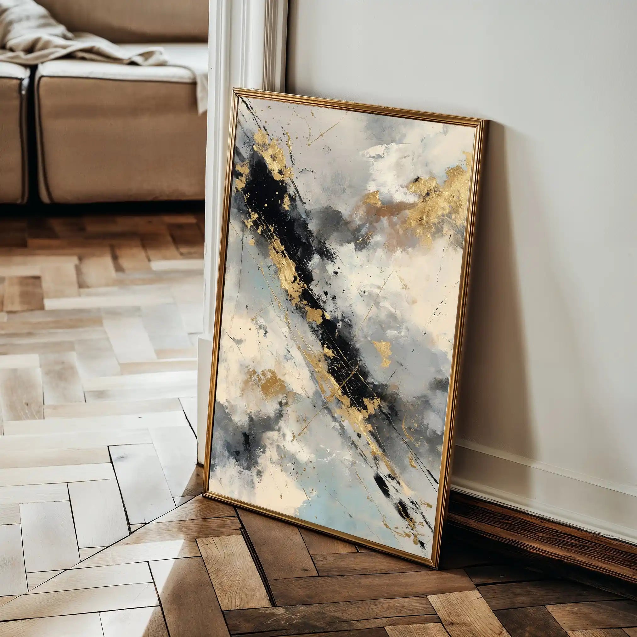 Abstract 2015 Canvas Art 60 x 40 cm / Stretched on hidden frame