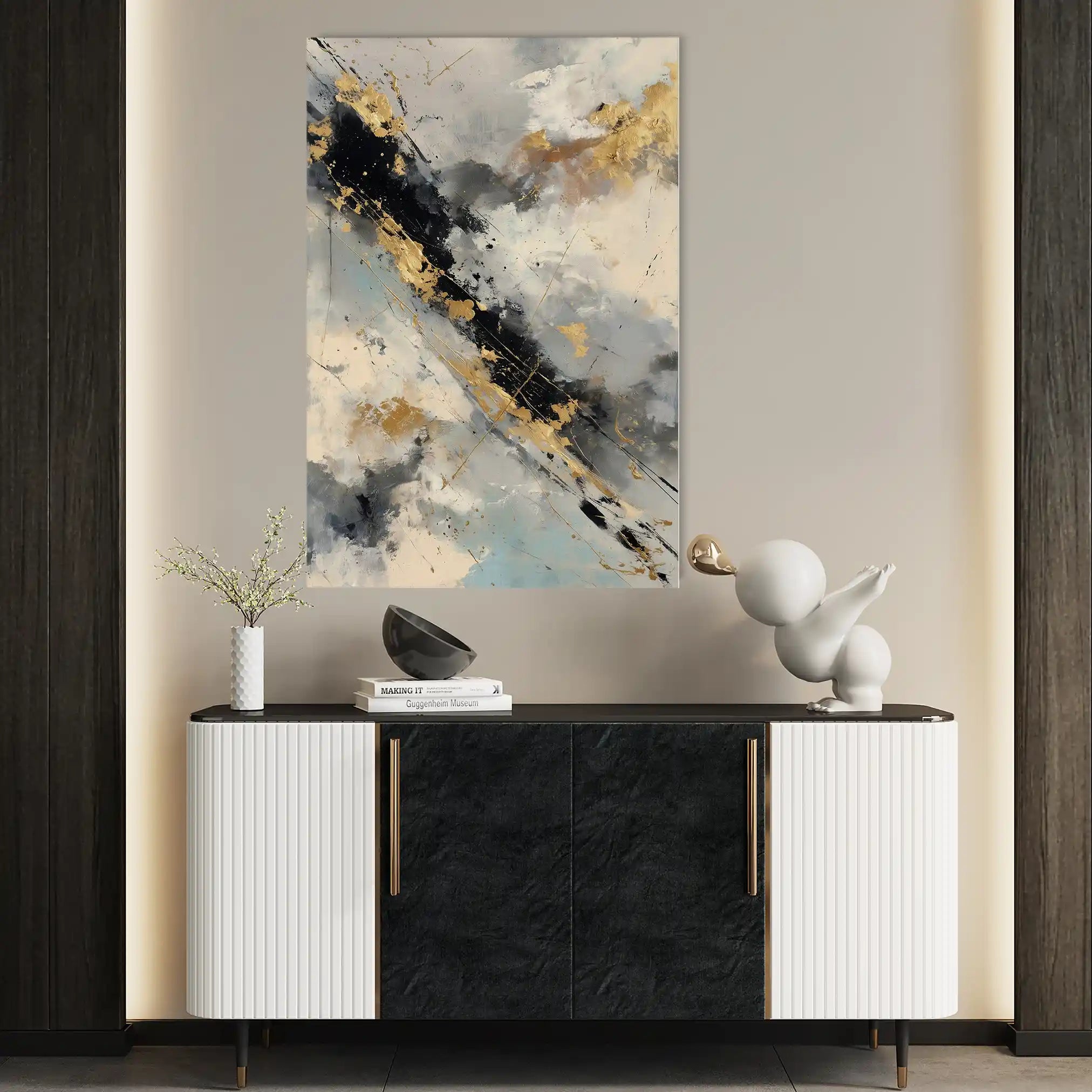 Abstract 2015 Canvas Art 60 x 40 cm / Stretched on hidden frame