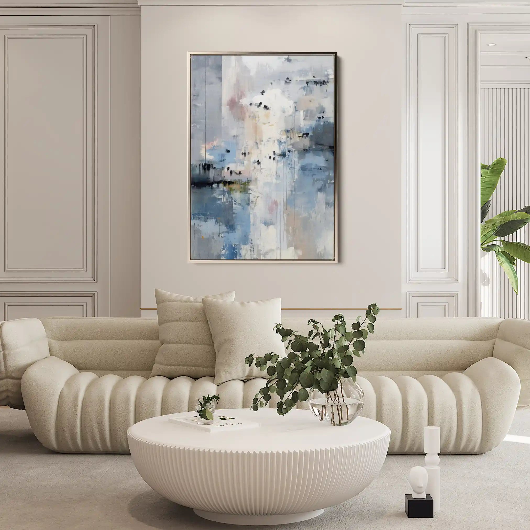 Abstract 2019 Canvas Art 60 x 40 cm / Stretched on hidden frame