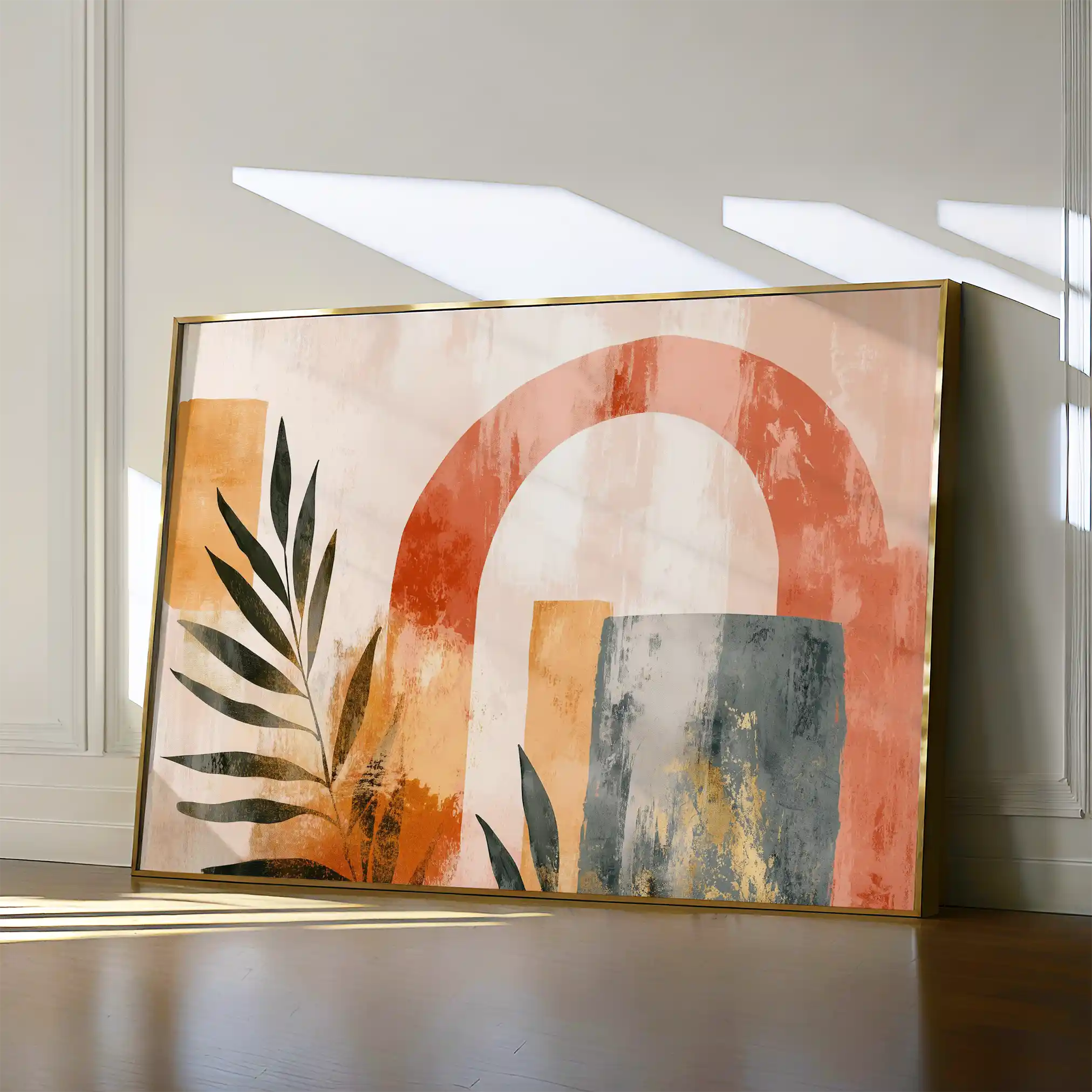 Boho 202 Canvas Art 90 x 60 cm / Stretched on hidden frame