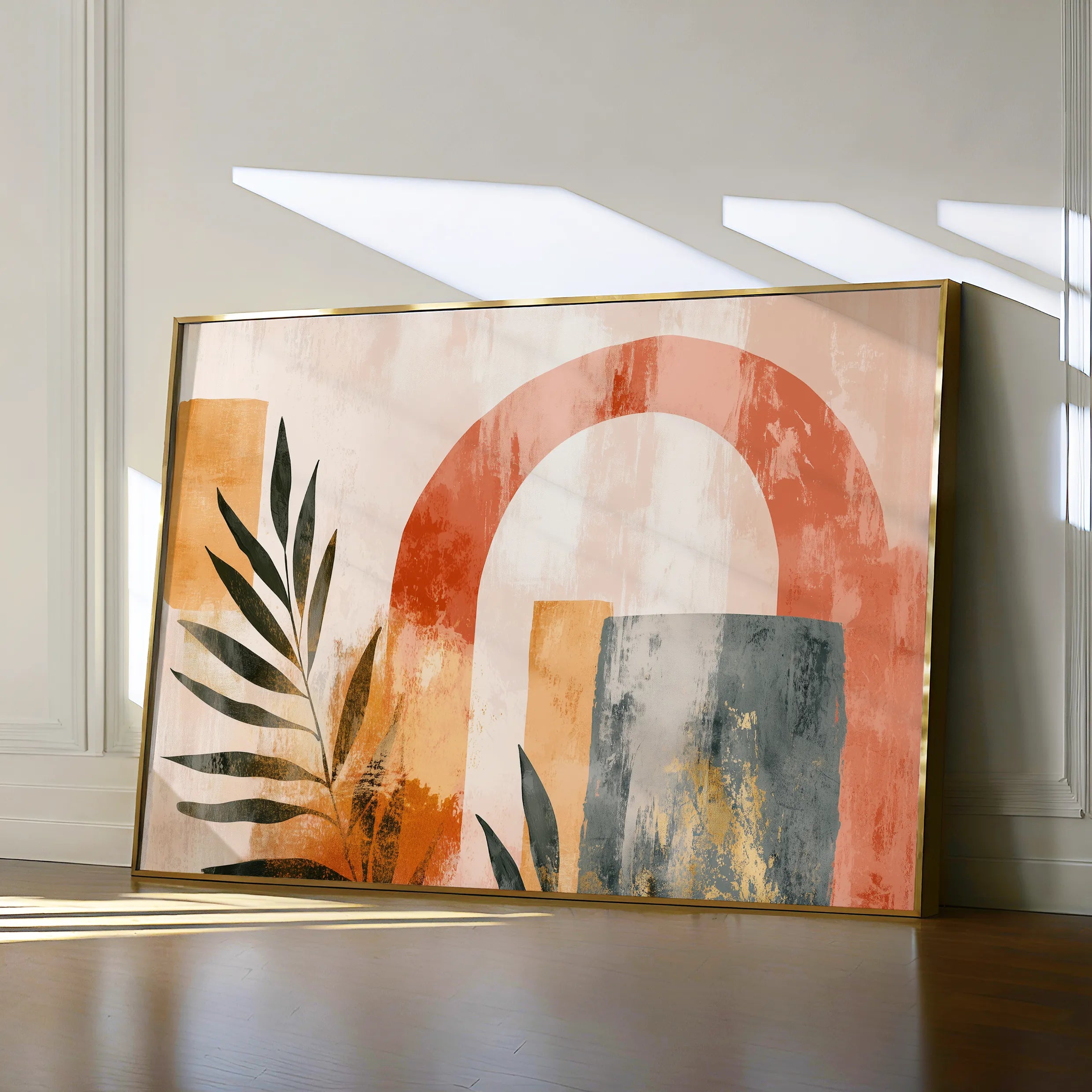 Boho Canvas Wall Art WAD202-BH 90 x 60 cm / Stretched on hidden frame