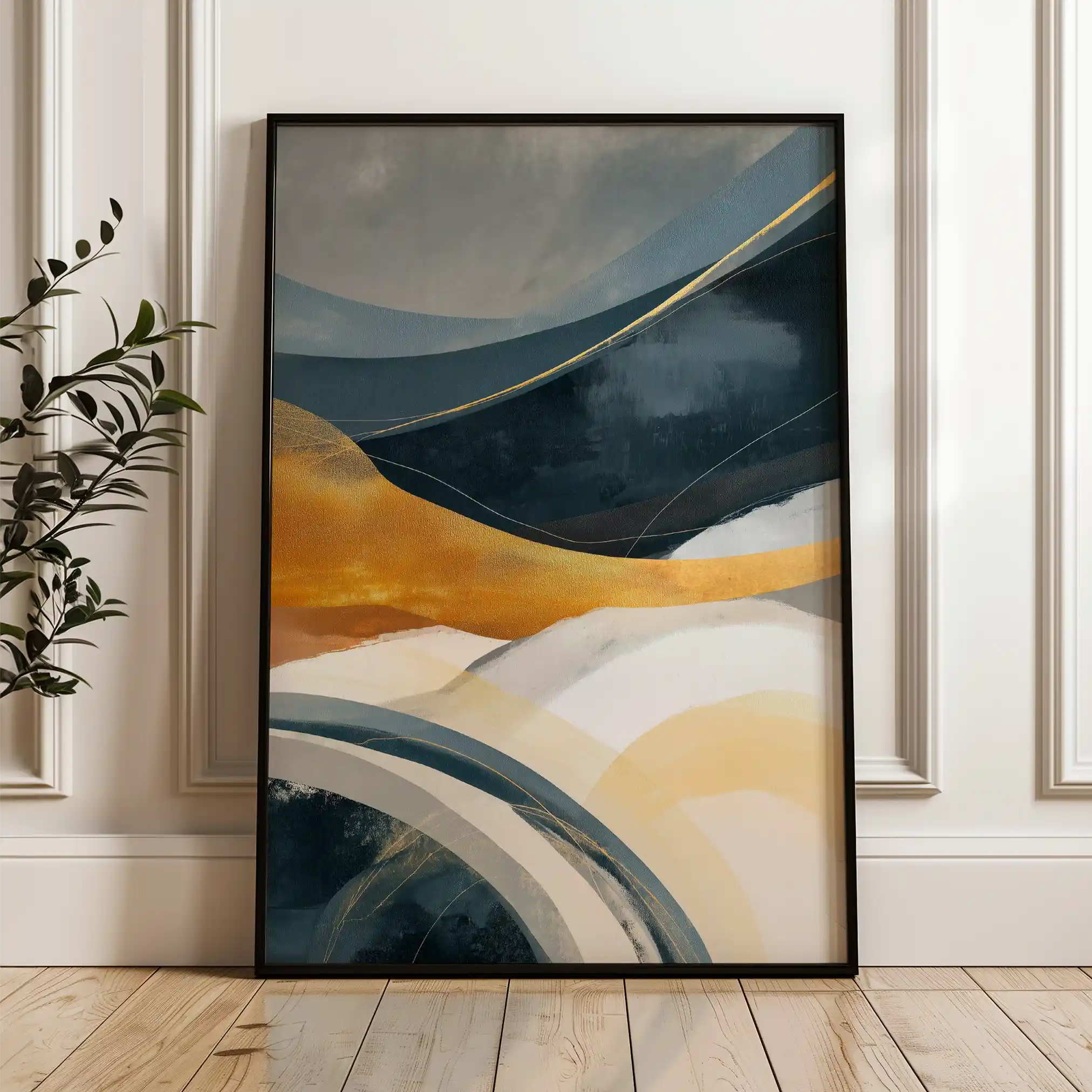 Abstract 2021 Canvas Art 60 x 40 cm / Stretched on hidden frame