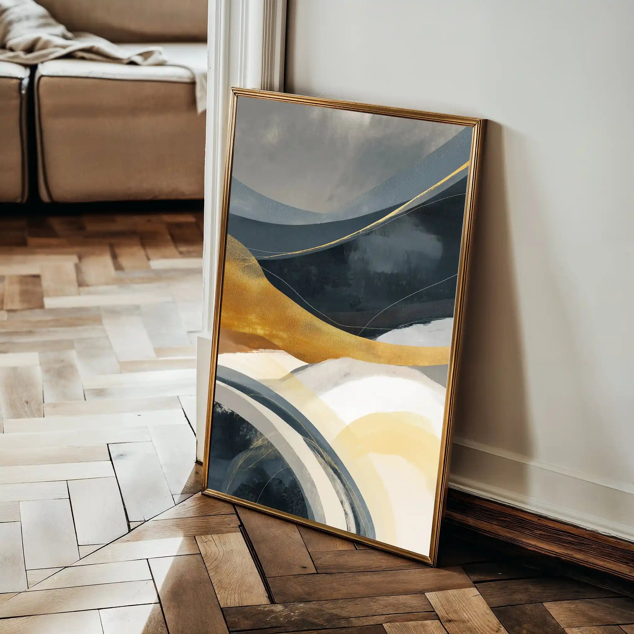 Abstract 2021 Canvas Art 60 x 40 cm / Stretched on hidden frame