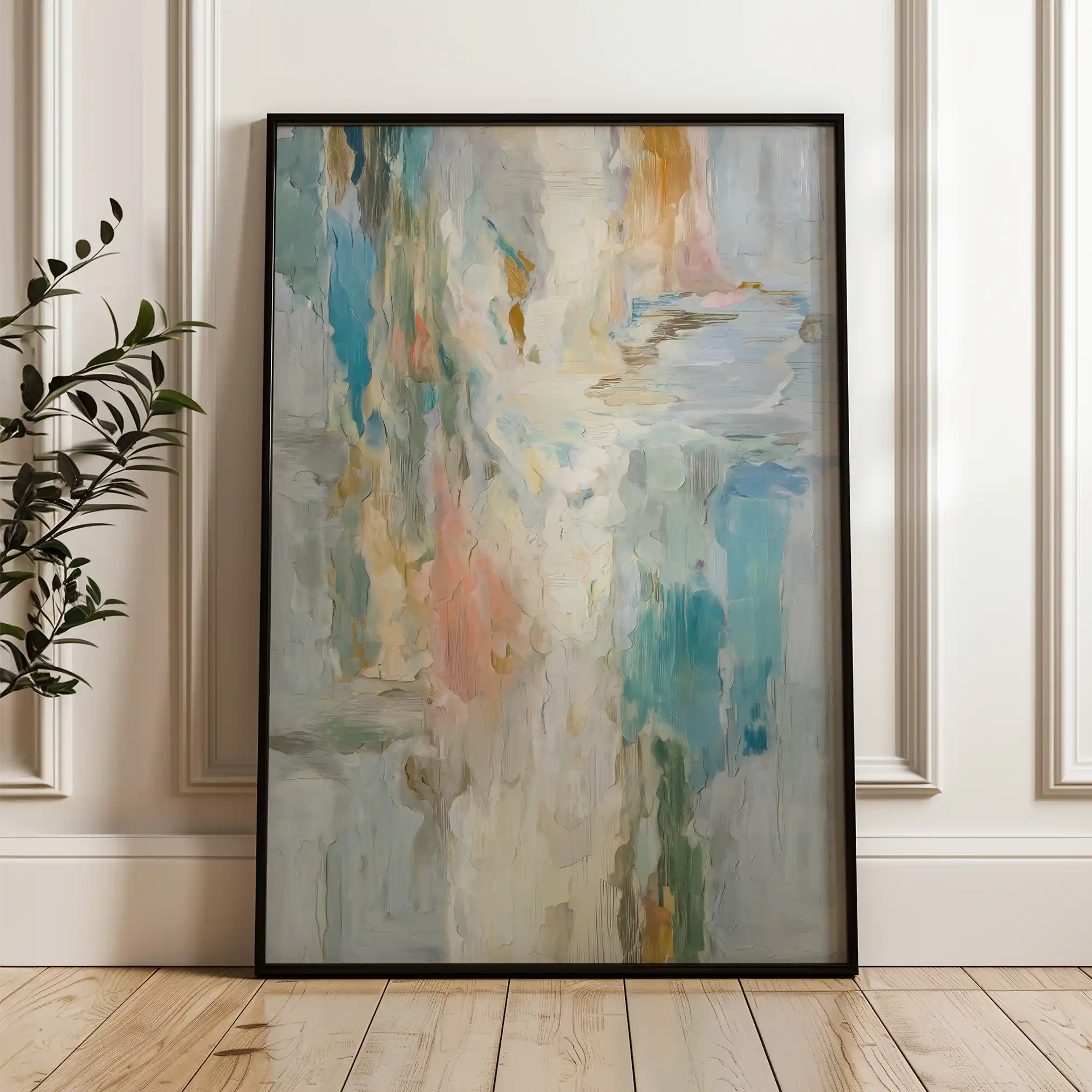 Abstract 2022 Canvas Art 60 x 40 cm / Stretched on hidden frame
