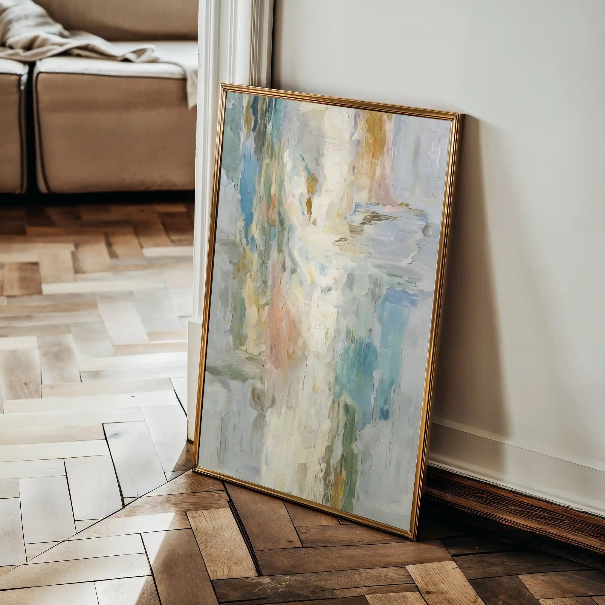 Abstract 2022 Canvas Art 60 x 40 cm / Stretched on hidden frame
