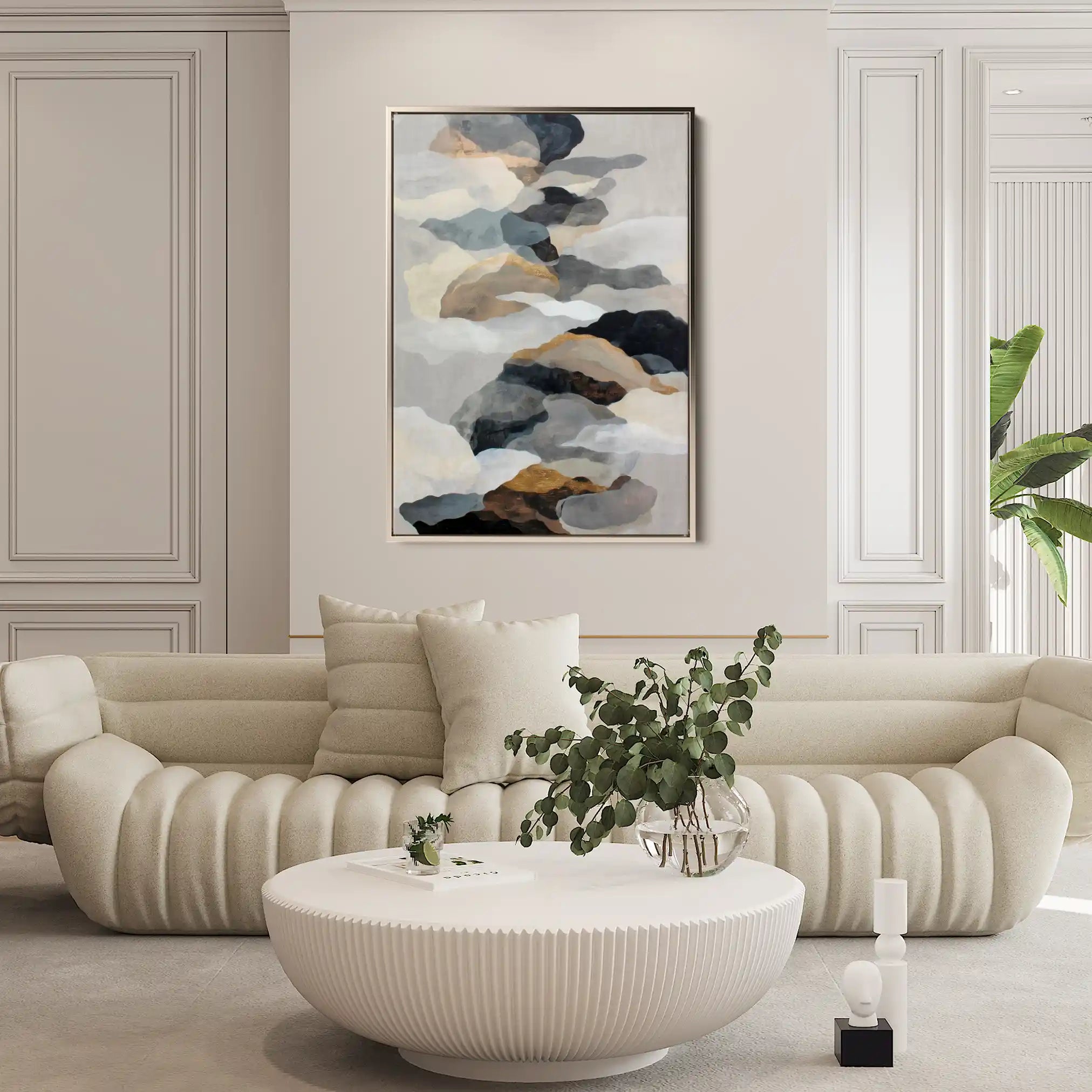 Abstract 2023 Canvas Art 60 x 40 cm / Stretched on hidden frame