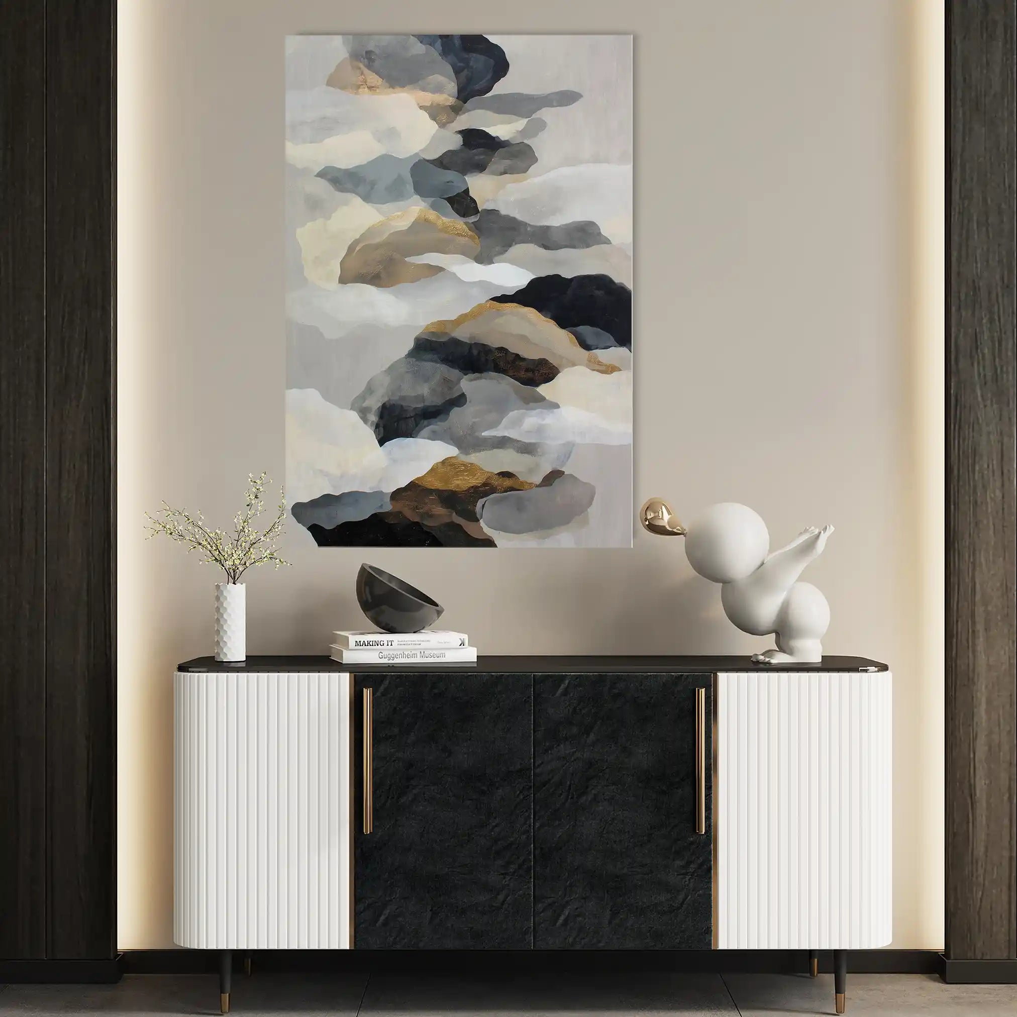Abstract 2023 Canvas Art 60 x 40 cm / Stretched on hidden frame