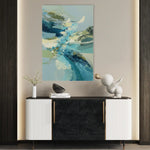 Abstract 2026 Canvas Art 60 x 40 cm / Stretched on hidden frame