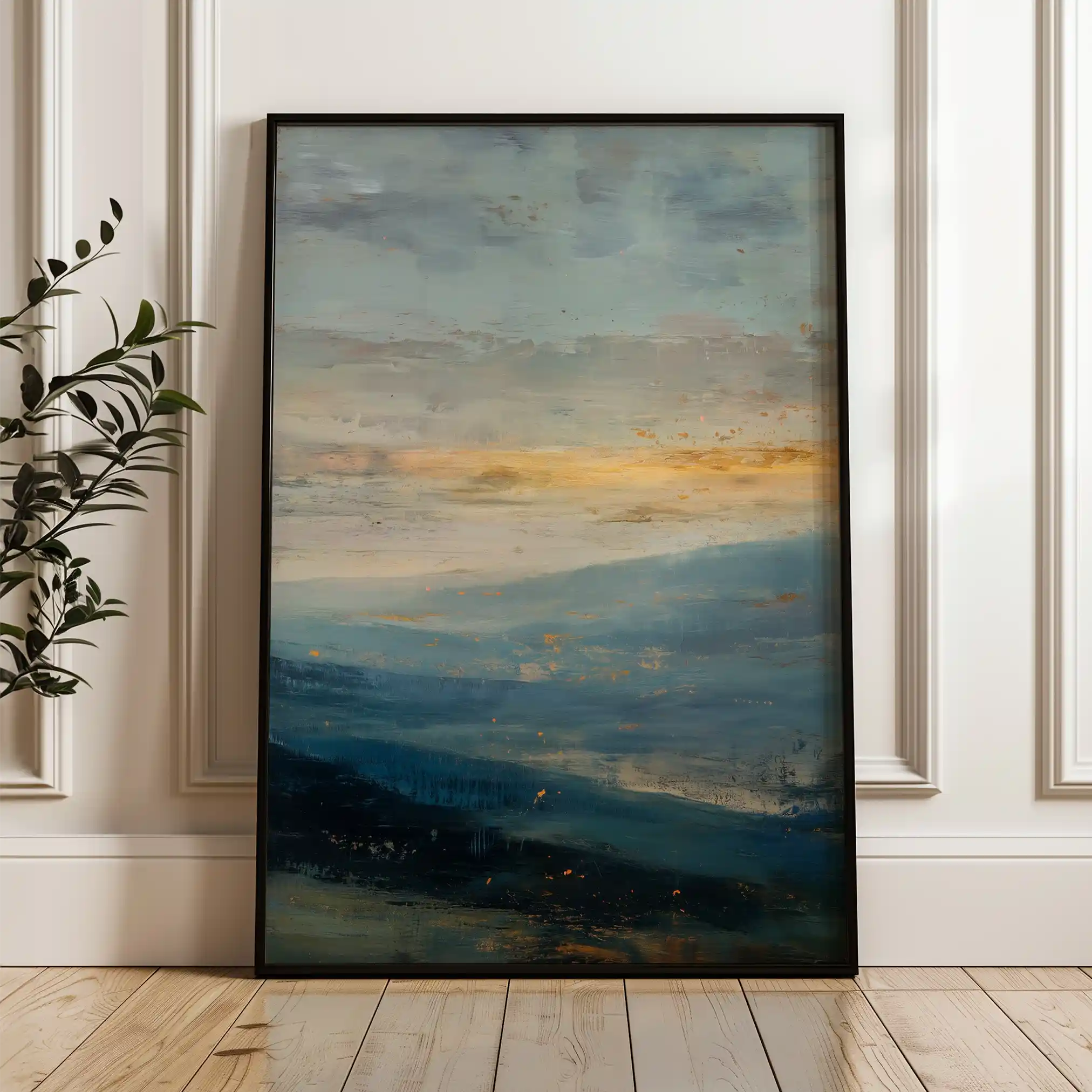 Abstract 2027 Canvas Art 60 x 40 cm / Stretched on hidden frame