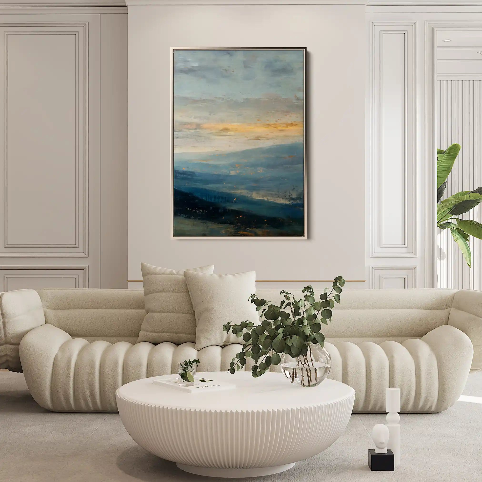 Abstract 2027 Canvas Art 60 x 40 cm / Stretched on hidden frame