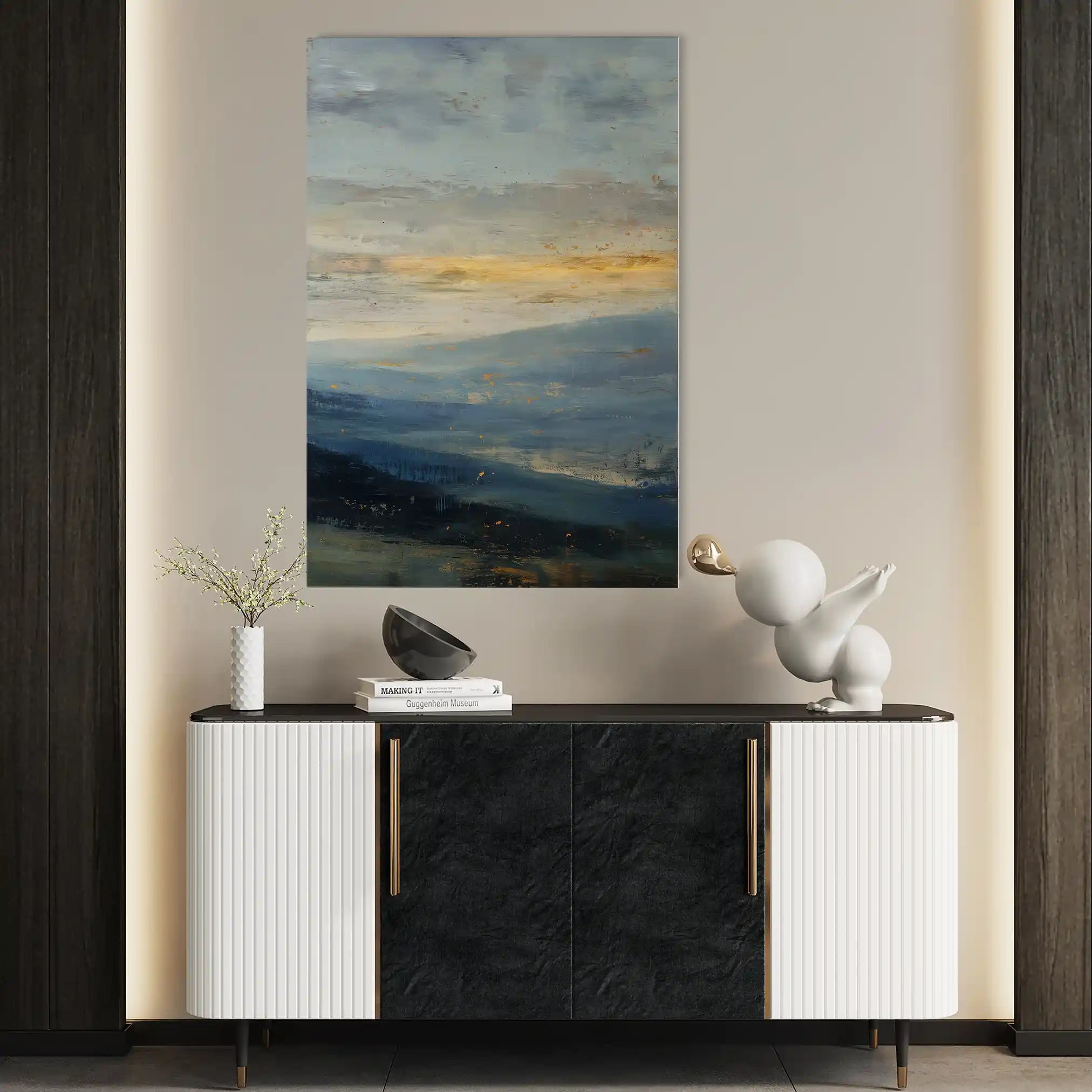 Abstract 2027 Canvas Art 60 x 40 cm / Stretched on hidden frame