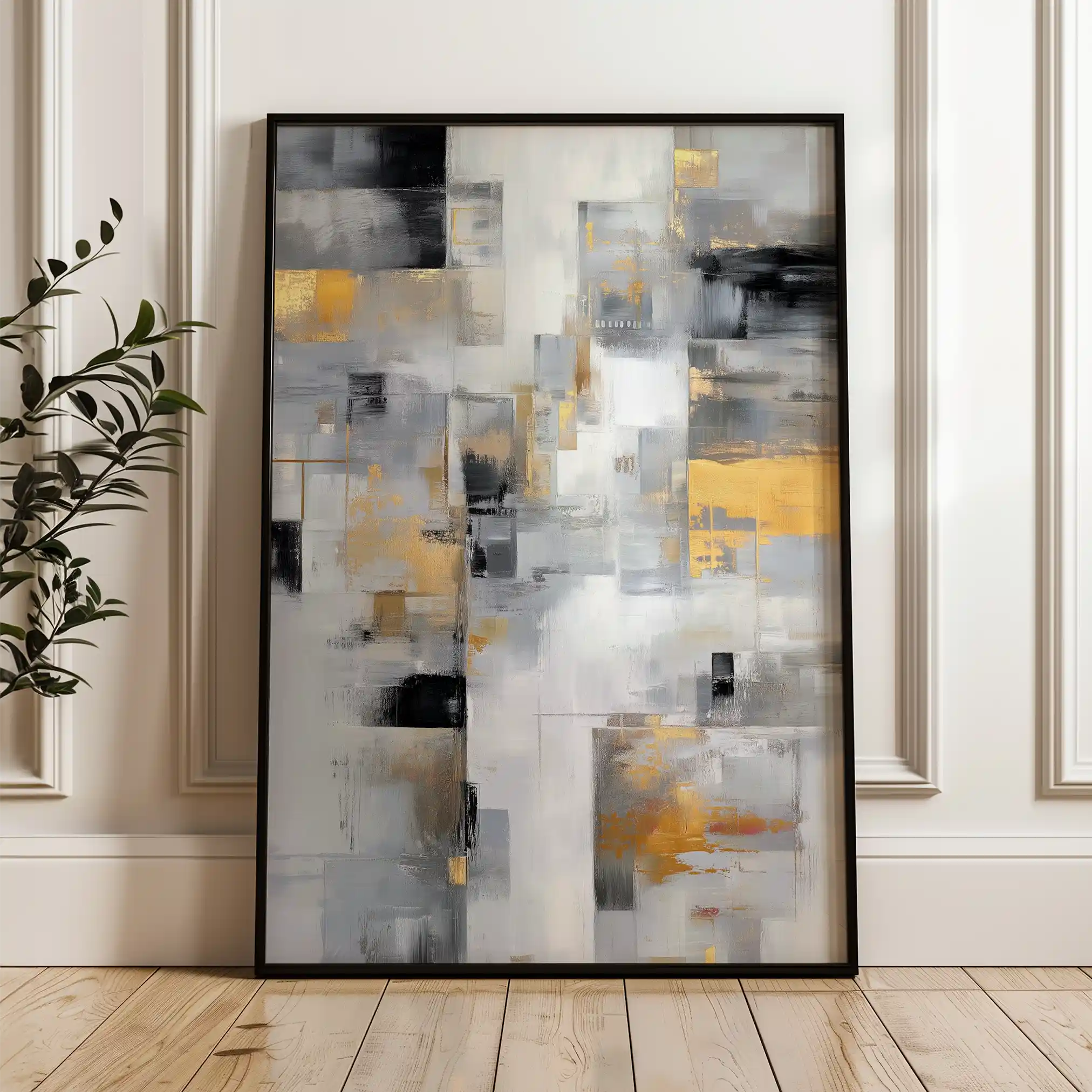 Abstract 2028 Canvas Art 60 x 40 cm / Stretched on hidden frame