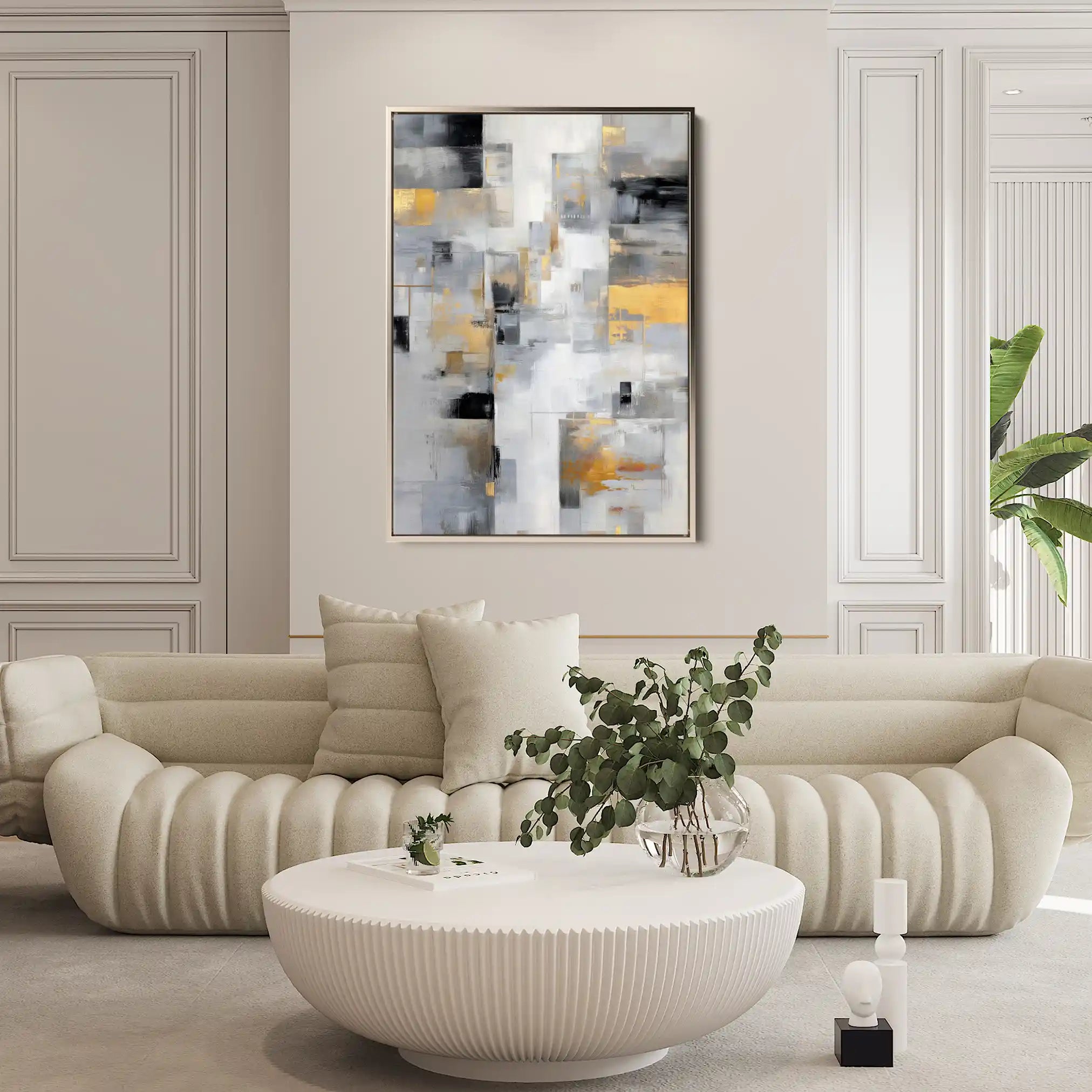Abstract 2028 Canvas Art 60 x 40 cm / Stretched on hidden frame