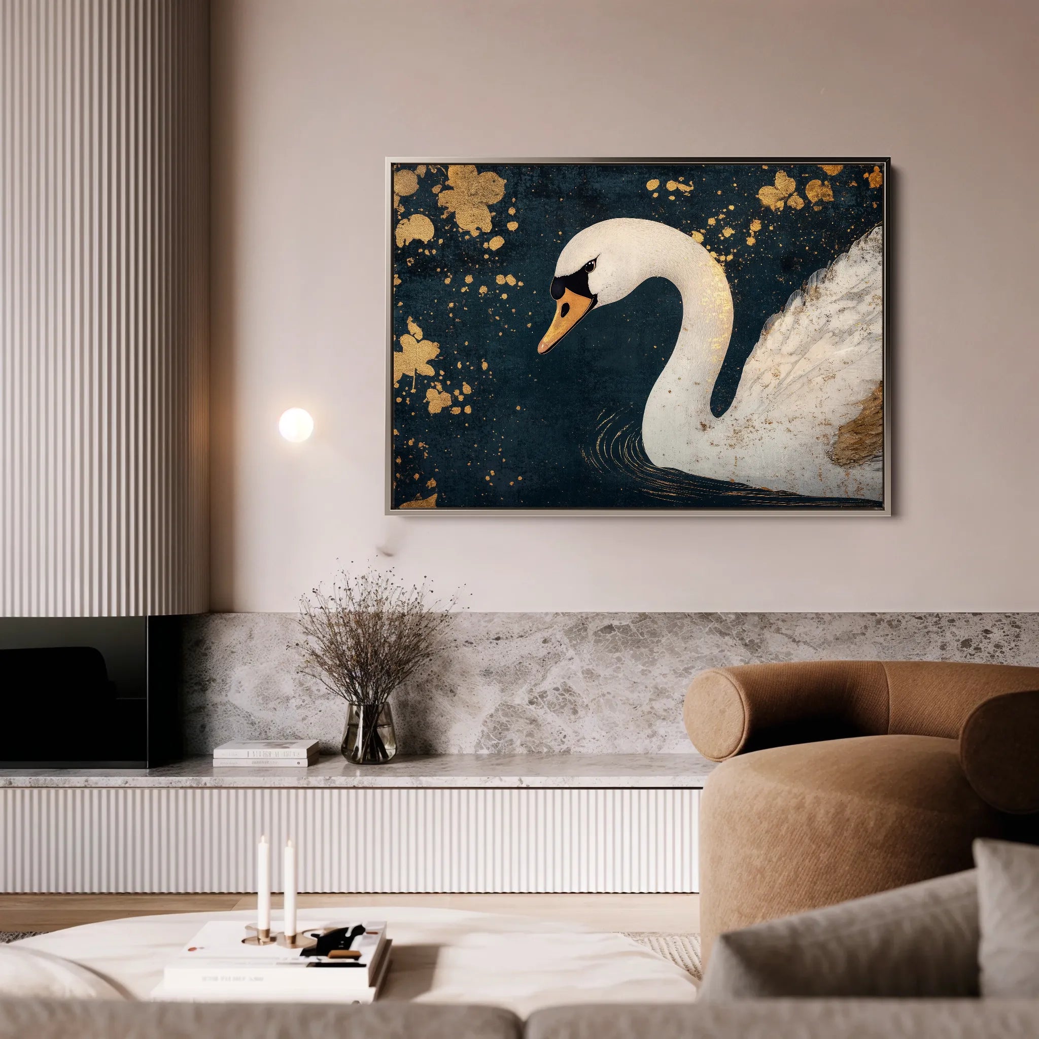 Animals Canvas Wall Art WAD203-AN 90 x 60 cm / Stretched on hidden frame