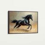 Horses 203 Canvas Art 90 x 60 cm / Stretched on hidden frame