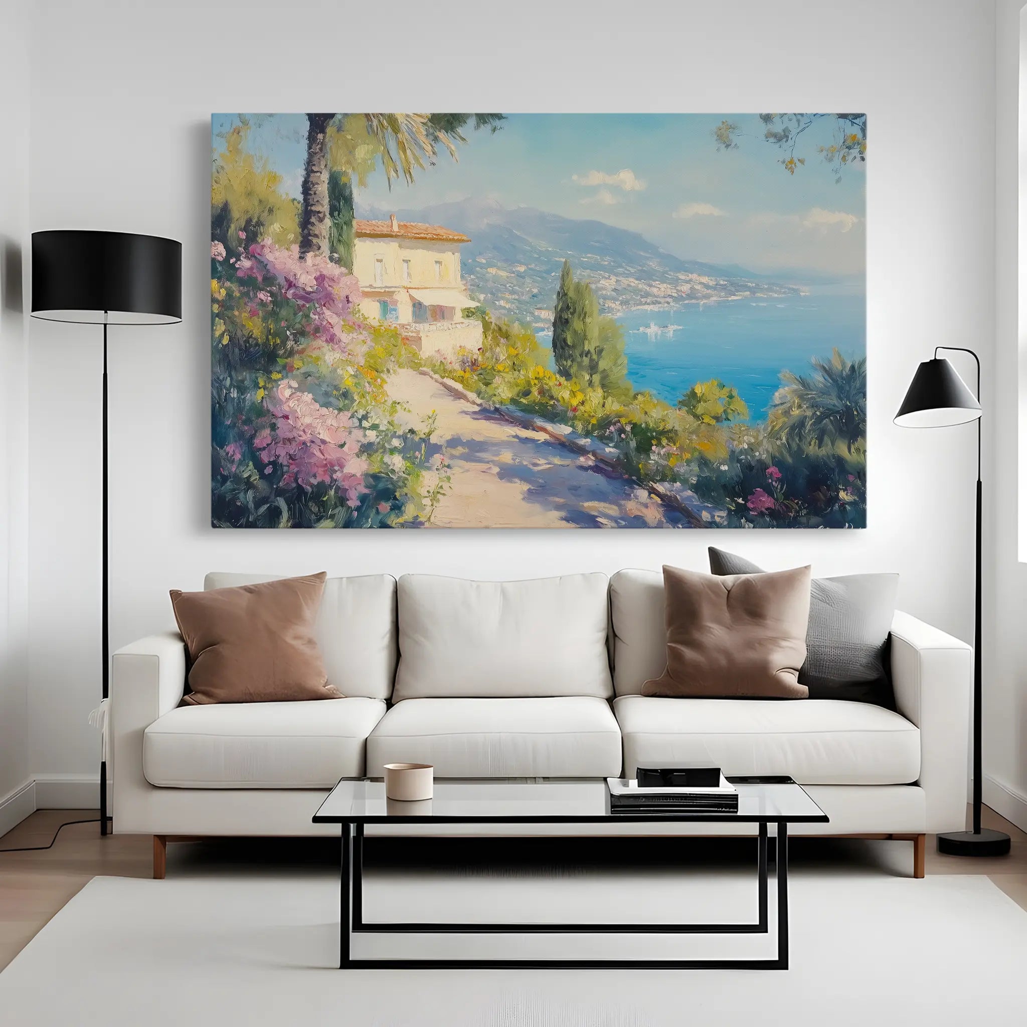 Landscape Canvas Wall Art WAD203-L 90 x 60 cm / Stretched on hidden frame