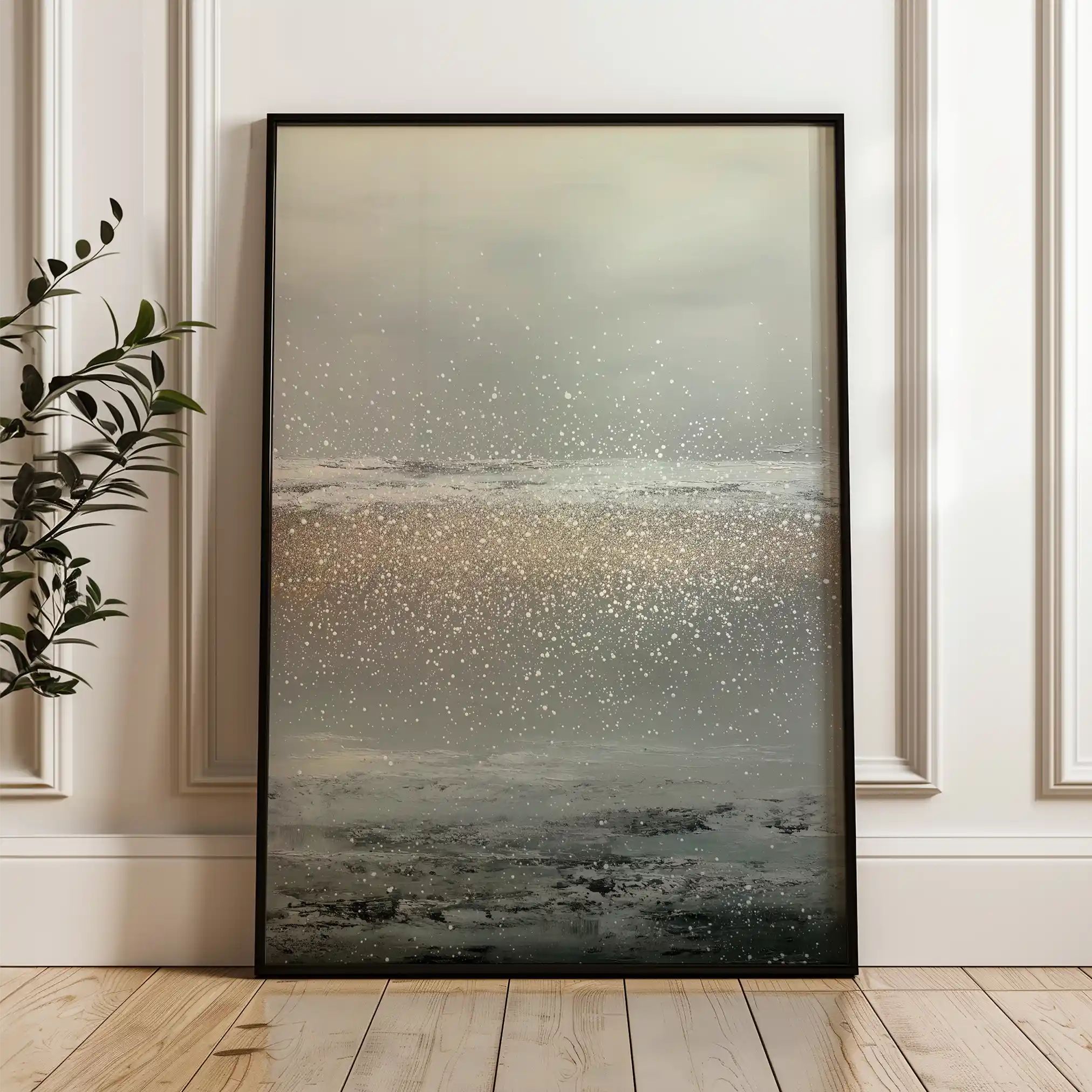Abstract 2030 Canvas Art 60 x 40 cm / Stretched on hidden frame