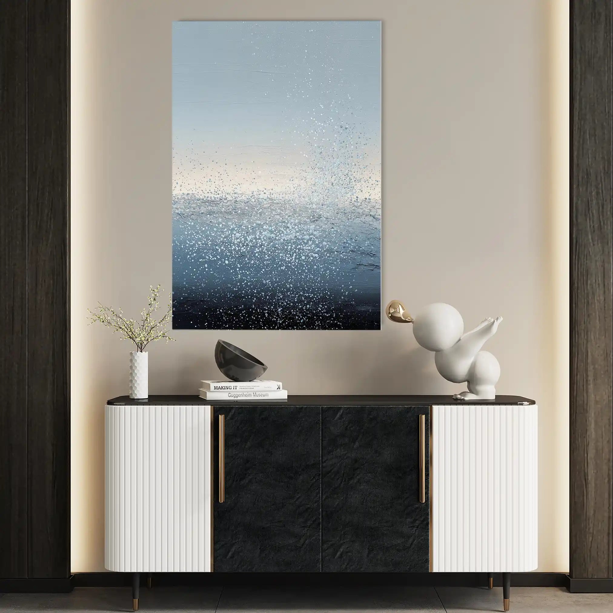 Abstract 2033 Canvas Art 60 x 40 cm / Stretched on hidden frame