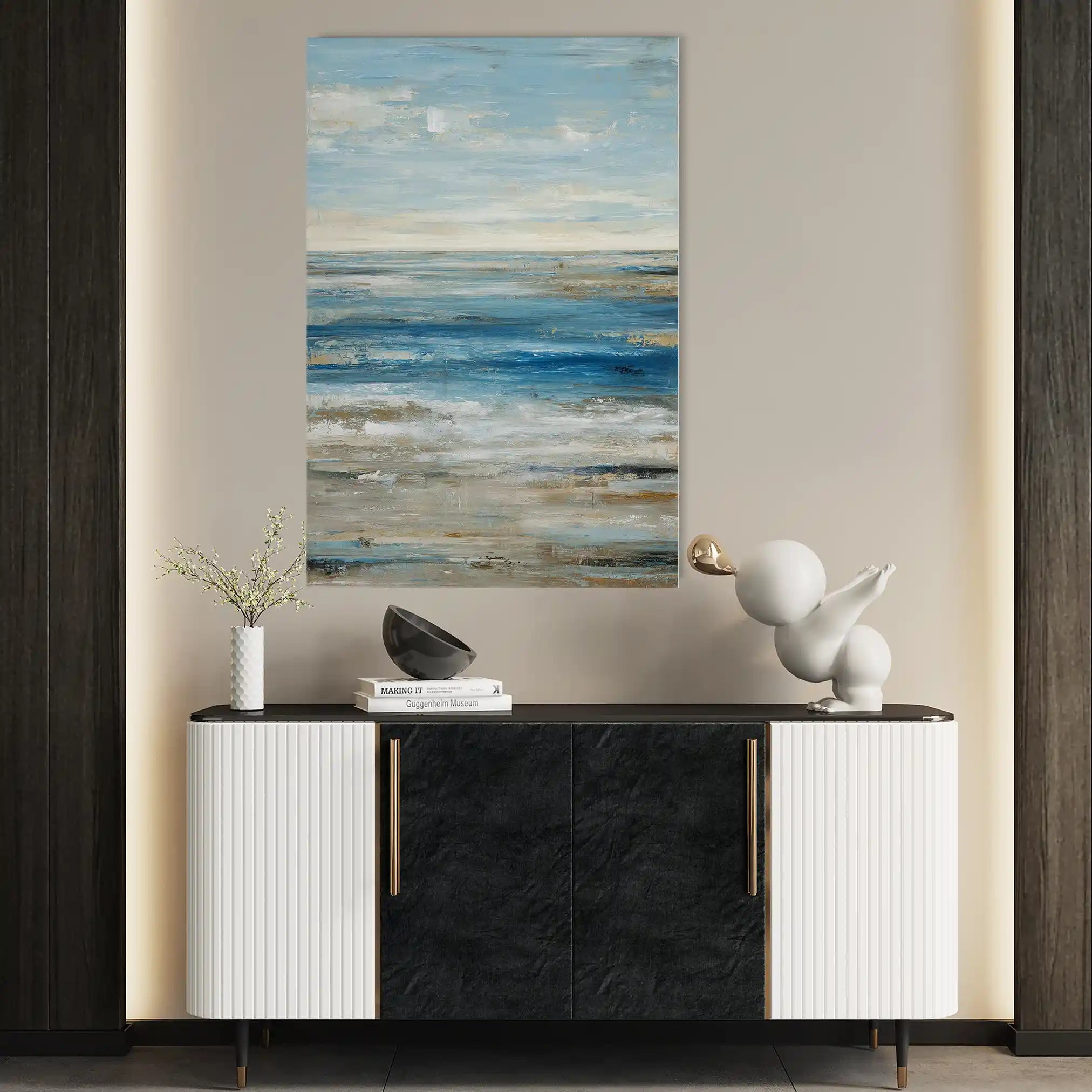 Abstract 2034 Canvas Art 60 x 40 cm / Stretched on hidden frame