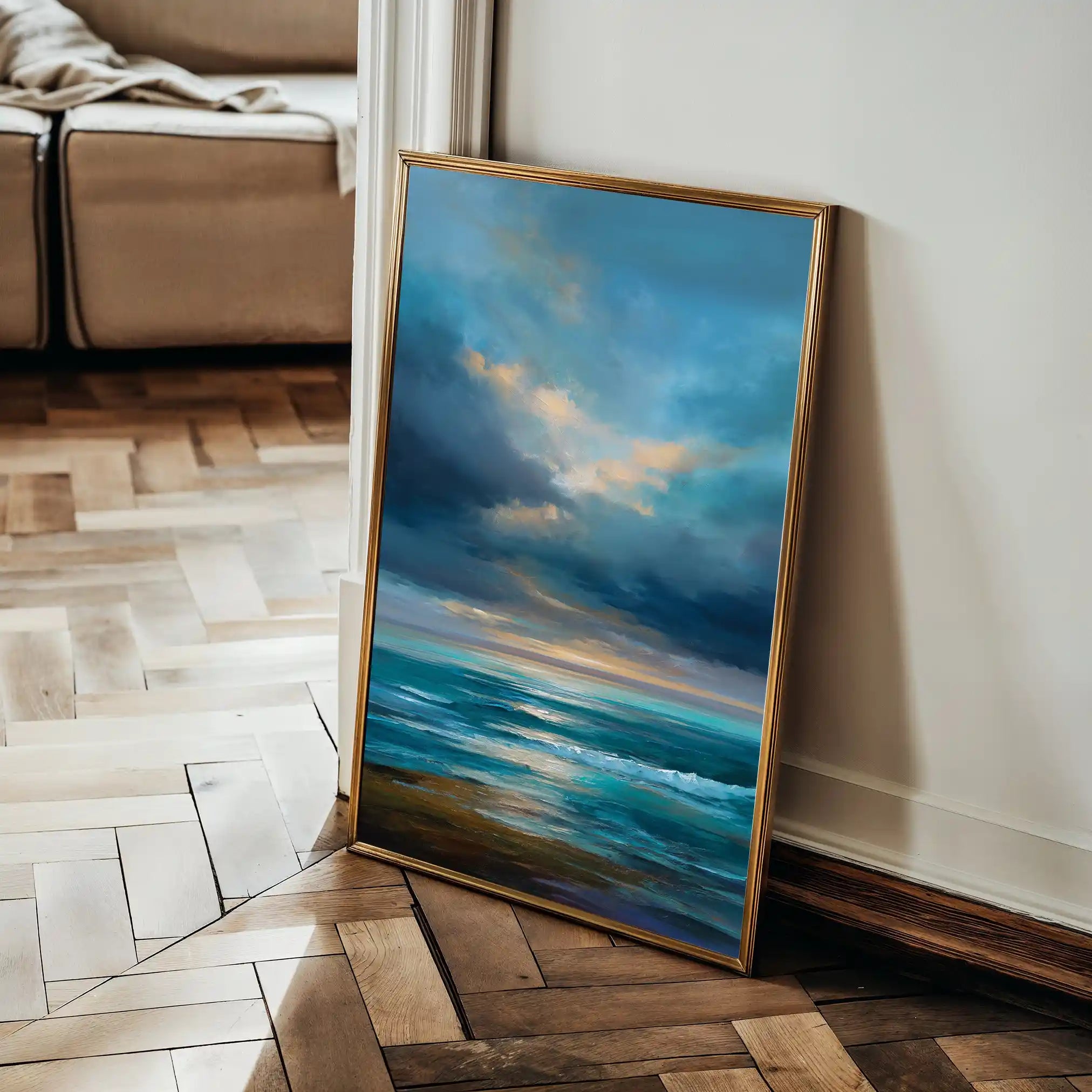 Abstract 2036 Canvas Art 60 x 40 cm / Stretched on hidden frame