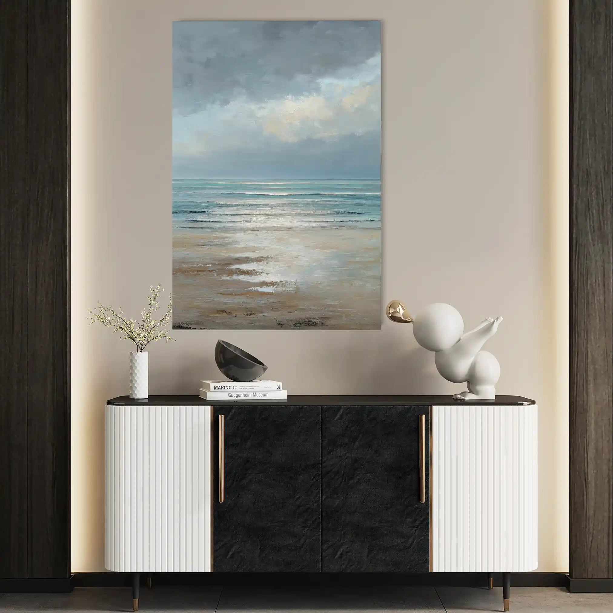 Abstract 2037 Canvas Art 60 x 40 cm / Stretched on hidden frame