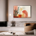 Boho 204 Canvas Art 90 x 60 cm / Stretched on hidden frame