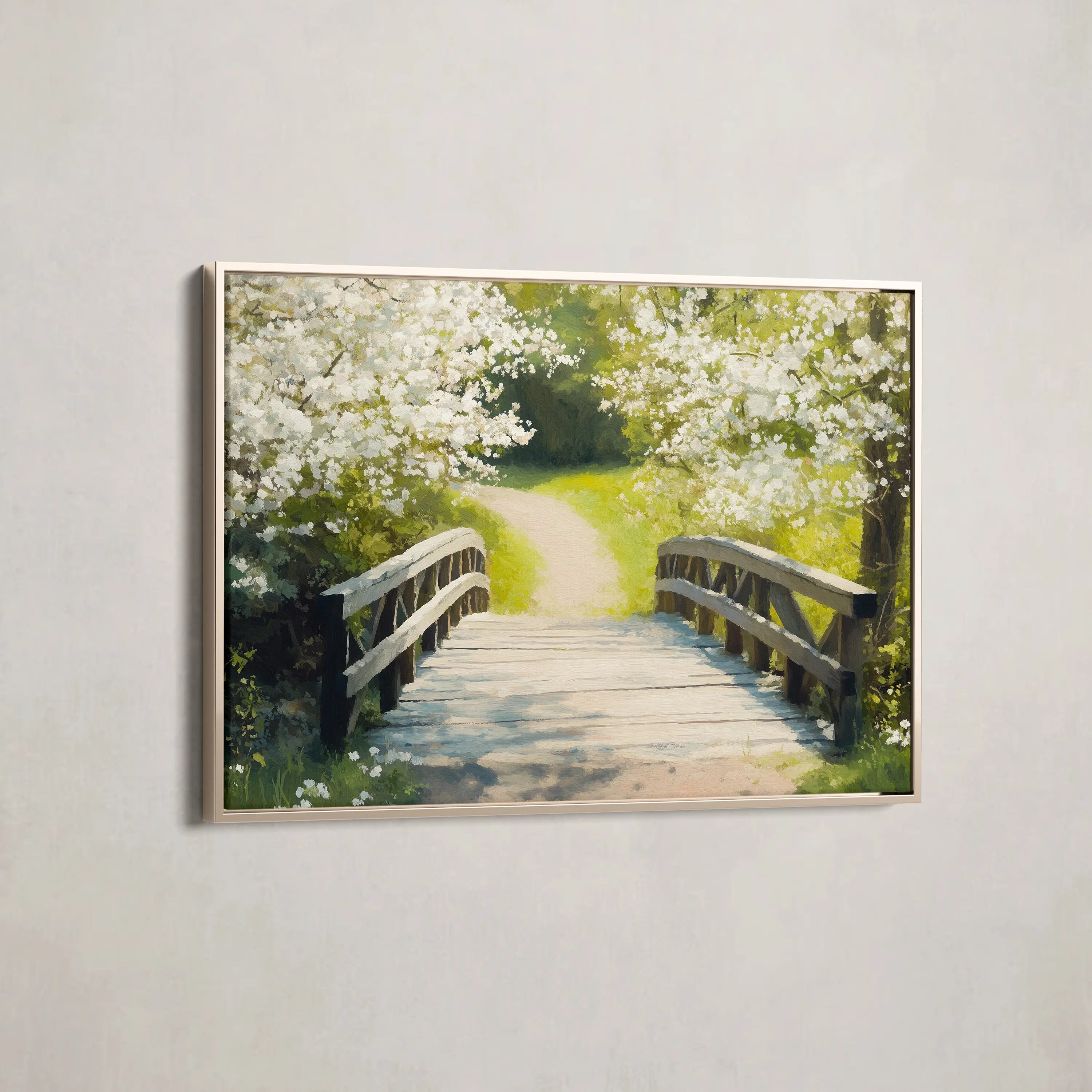 Landscape Canvas Wall Art WAD204-L 90 x 60 cm / Stretched on hidden frame