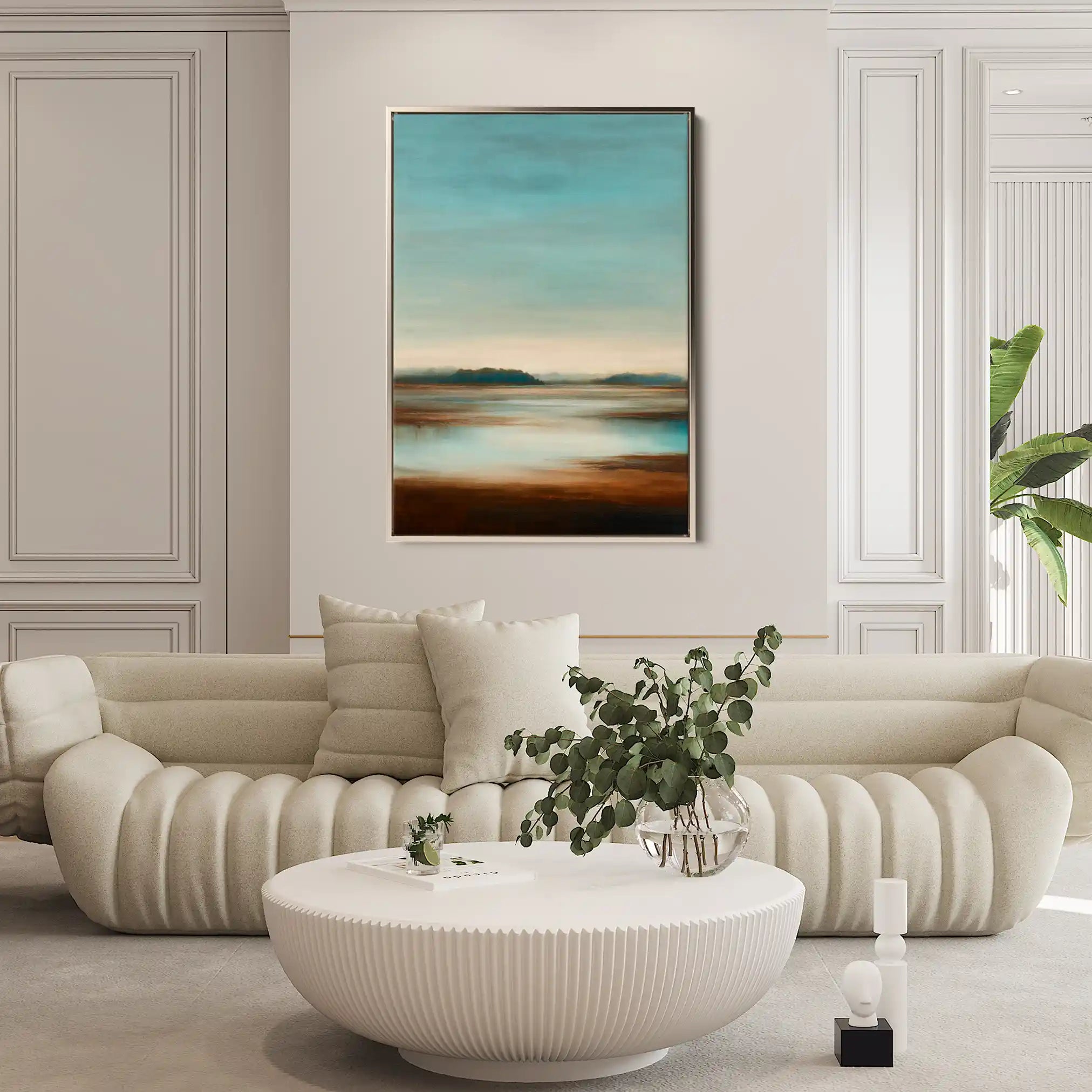 Abstract 2040 Canvas Art 60 x 40 cm / Stretched on hidden frame