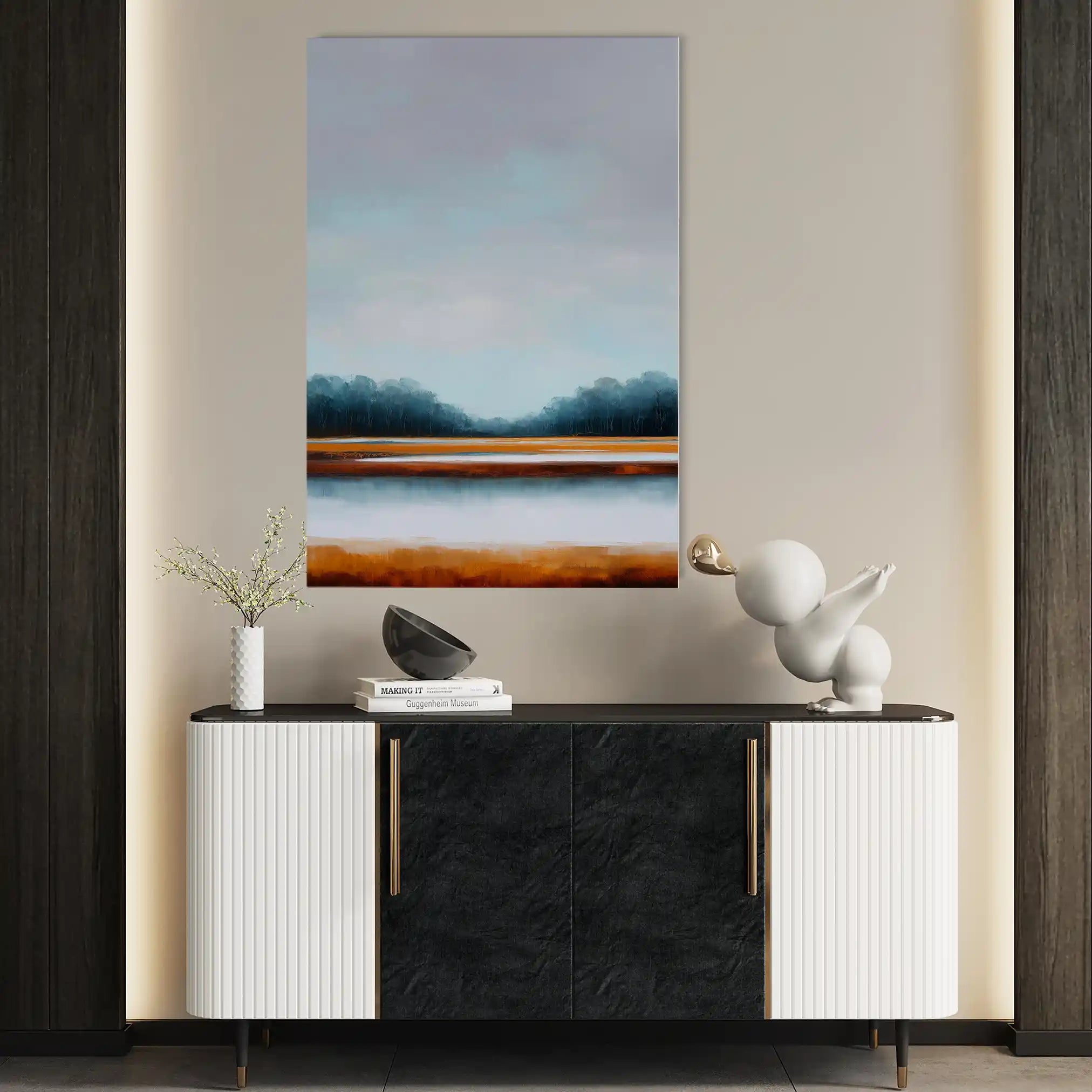 Abstract 2041 Canvas Art 60 x 40 cm / Stretched on hidden frame