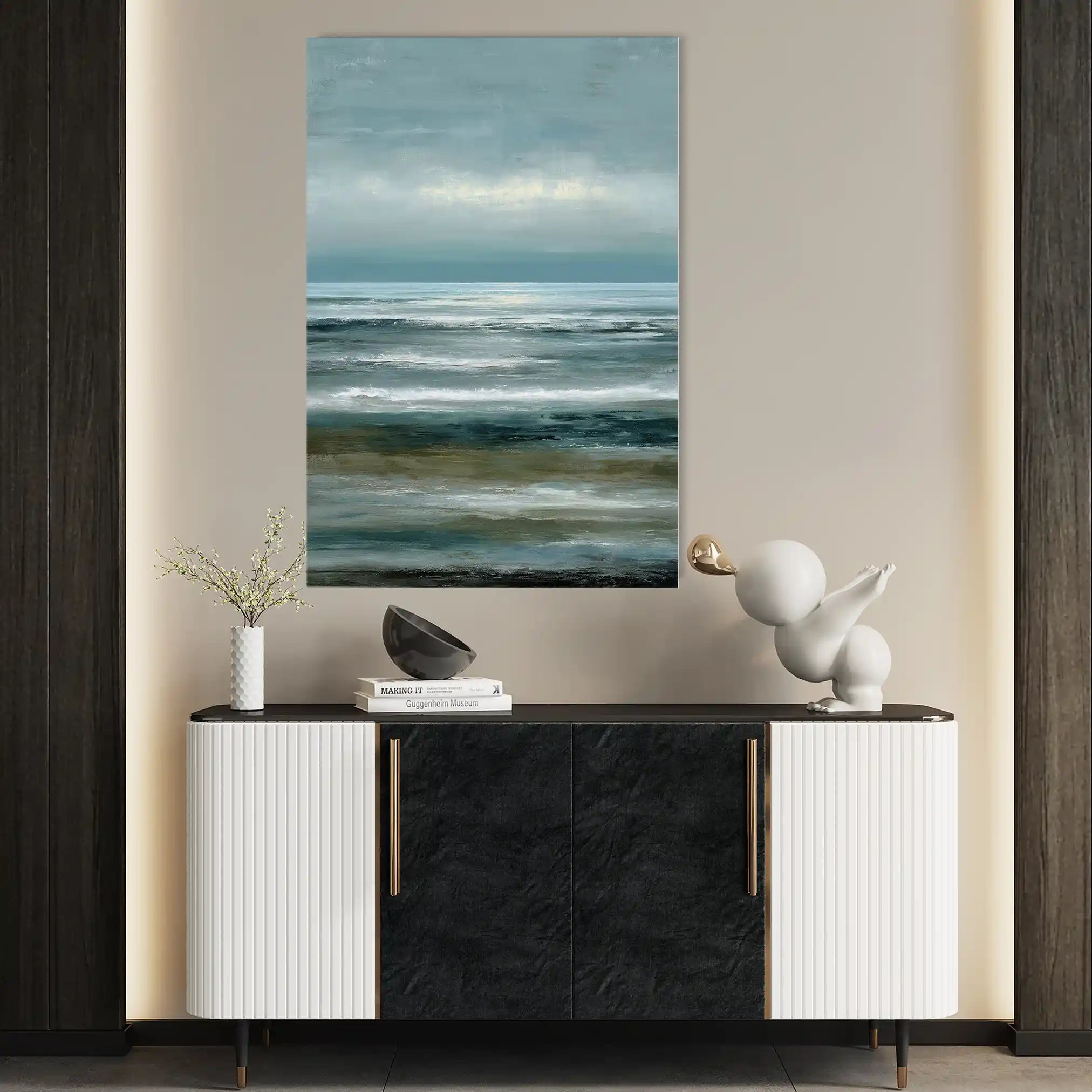 Abstract 2043 Canvas Art 60 x 40 cm / Stretched on hidden frame