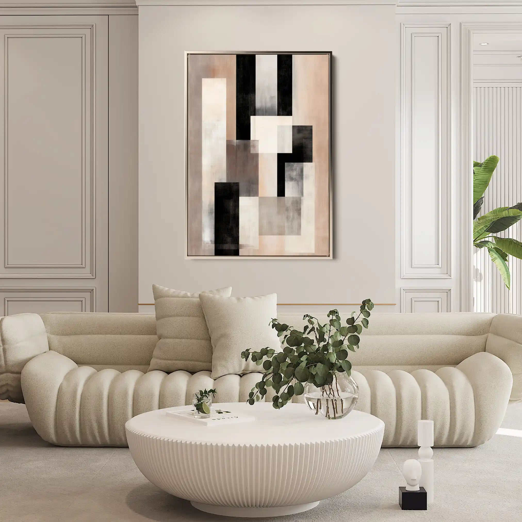 Abstract 2045 Canvas Art 60 x 40 cm / Stretched on hidden frame