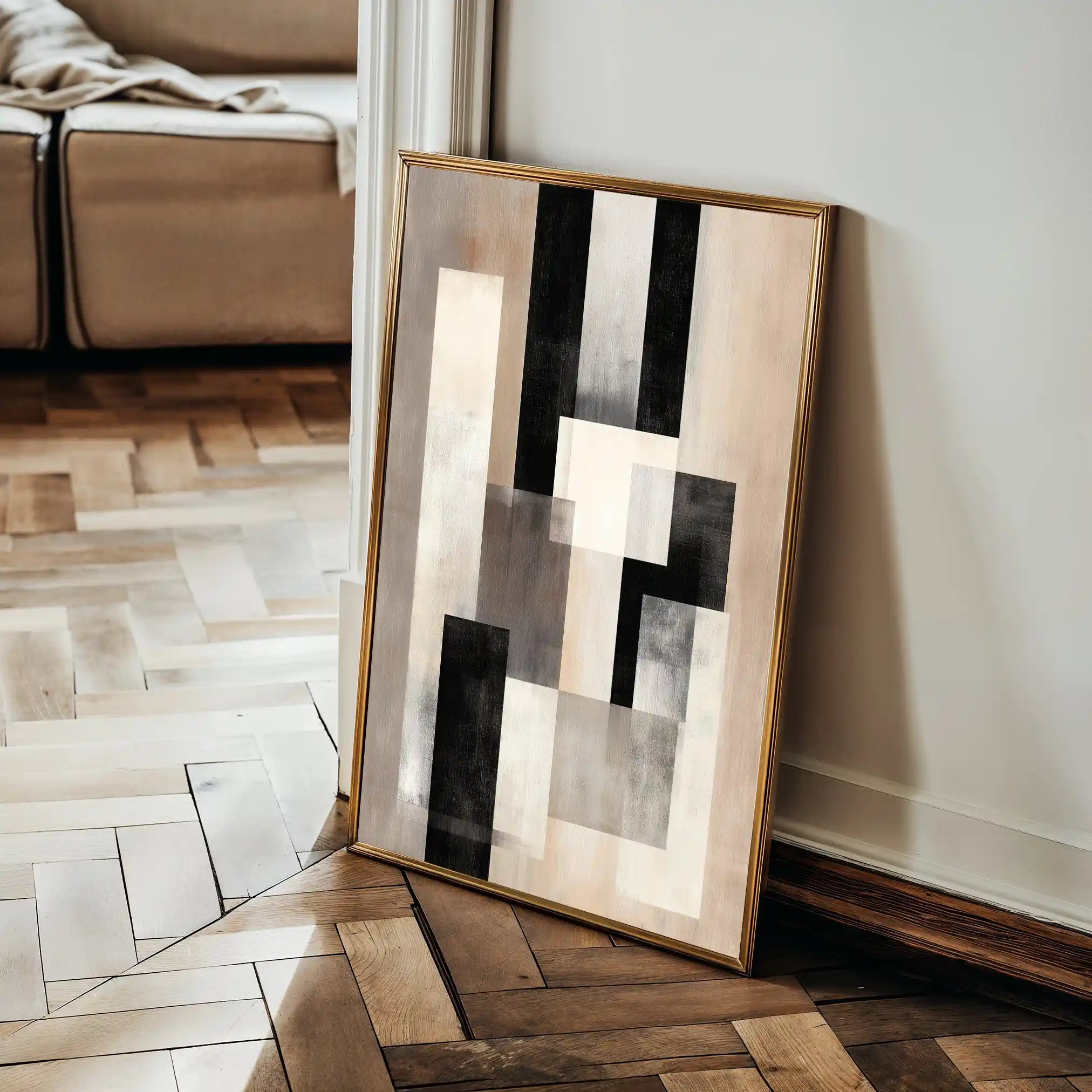 Abstract 2045 Canvas Art 60 x 40 cm / Stretched on hidden frame