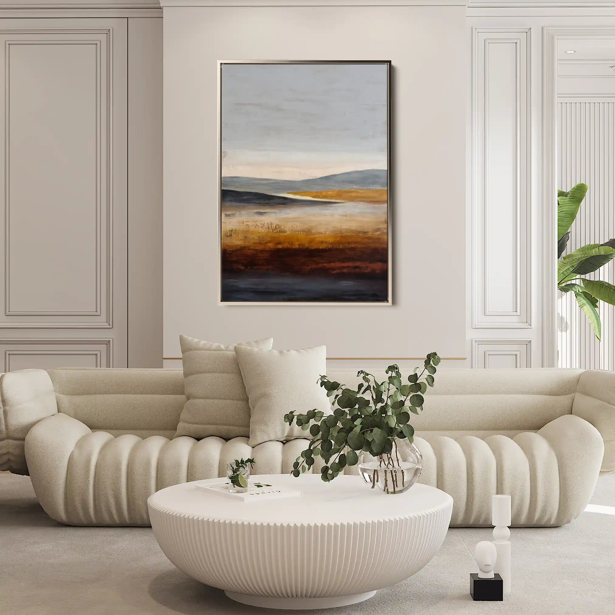 Abstract 2046 Canvas Art 60 x 40 cm / Stretched on hidden frame