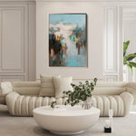 Abstract 2048 Canvas Art 60 x 40 cm / Stretched on hidden frame