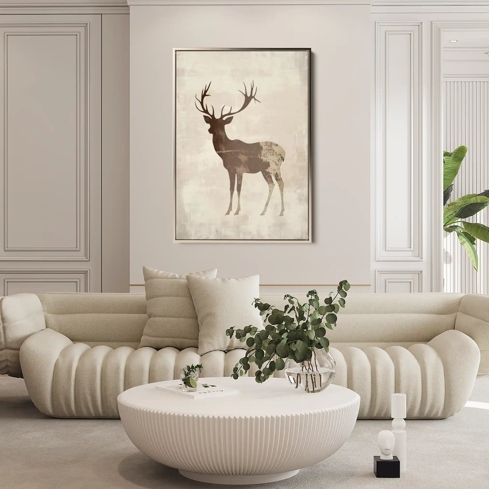 Animals 205 Canvas Art 90 x 60 cm / Stretched on hidden frame
